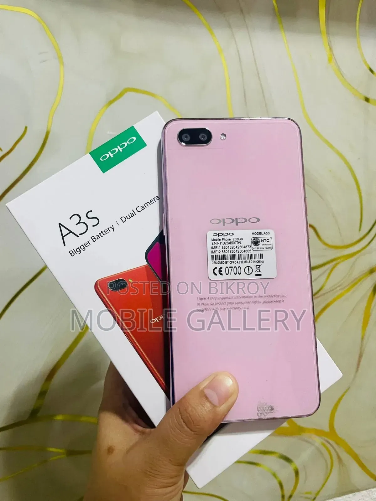 New Oppo A3s 64 GB