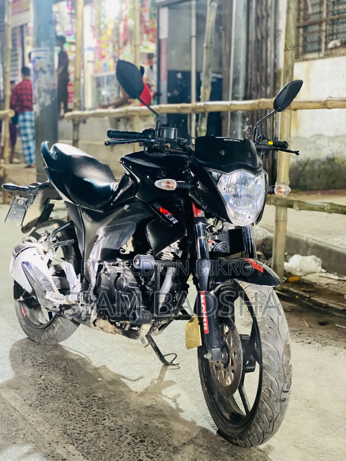Suzuki Gixxer Monotone 2024 Black