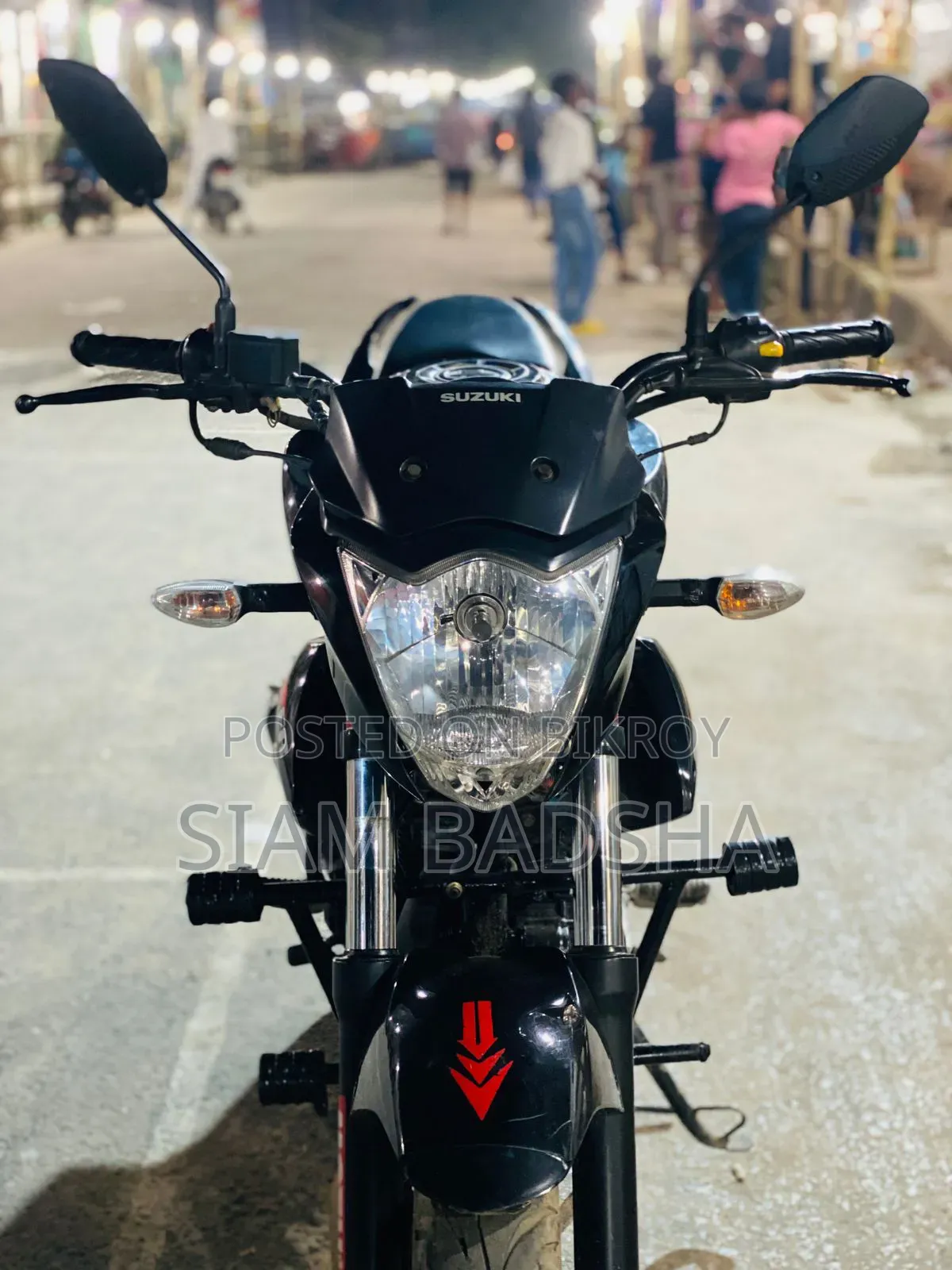 Suzuki Gixxer Monotone 2024 Black