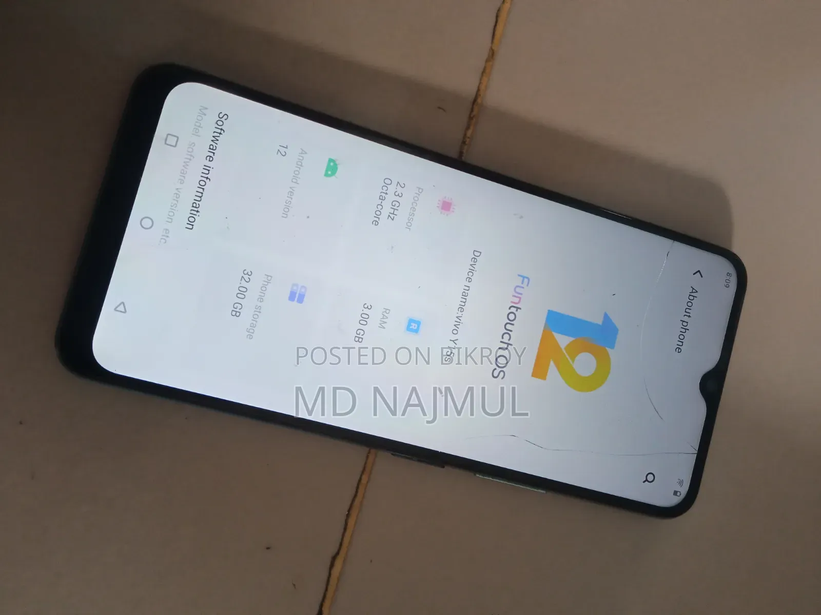 Vivo Y15S 32 GB