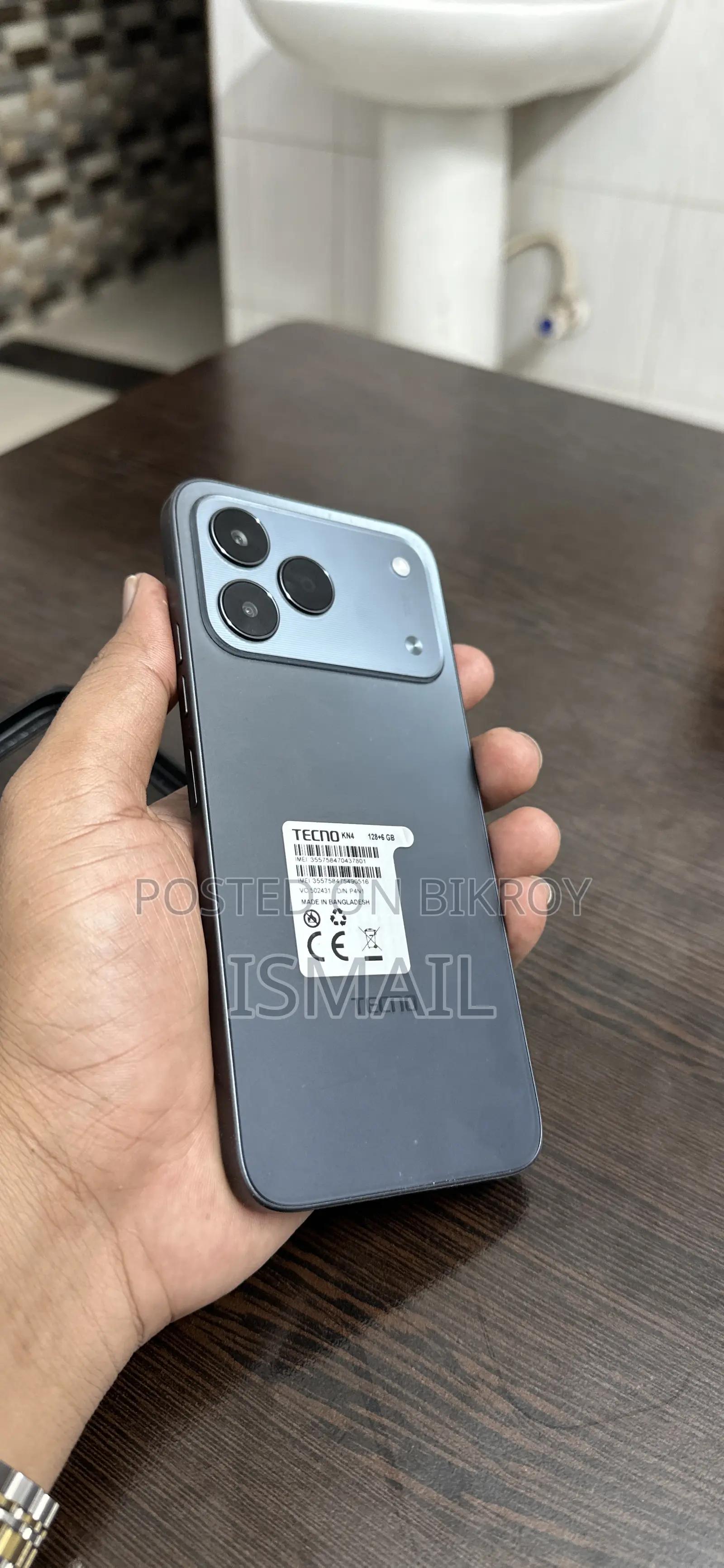 Tecno Spark 50 128 GB Black