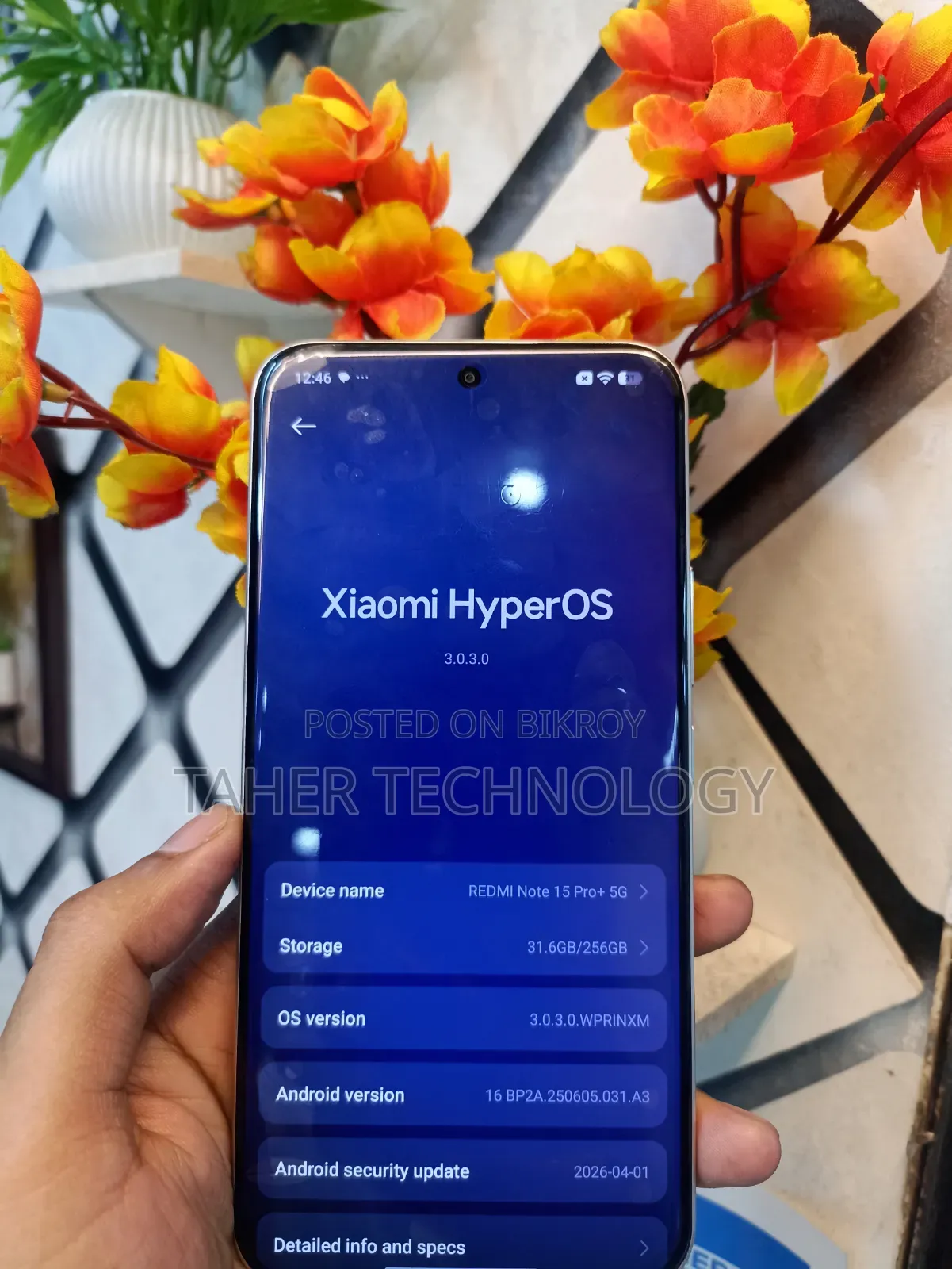 Xiaomi Redmi Note 15 Pro+ 256 GB Gold