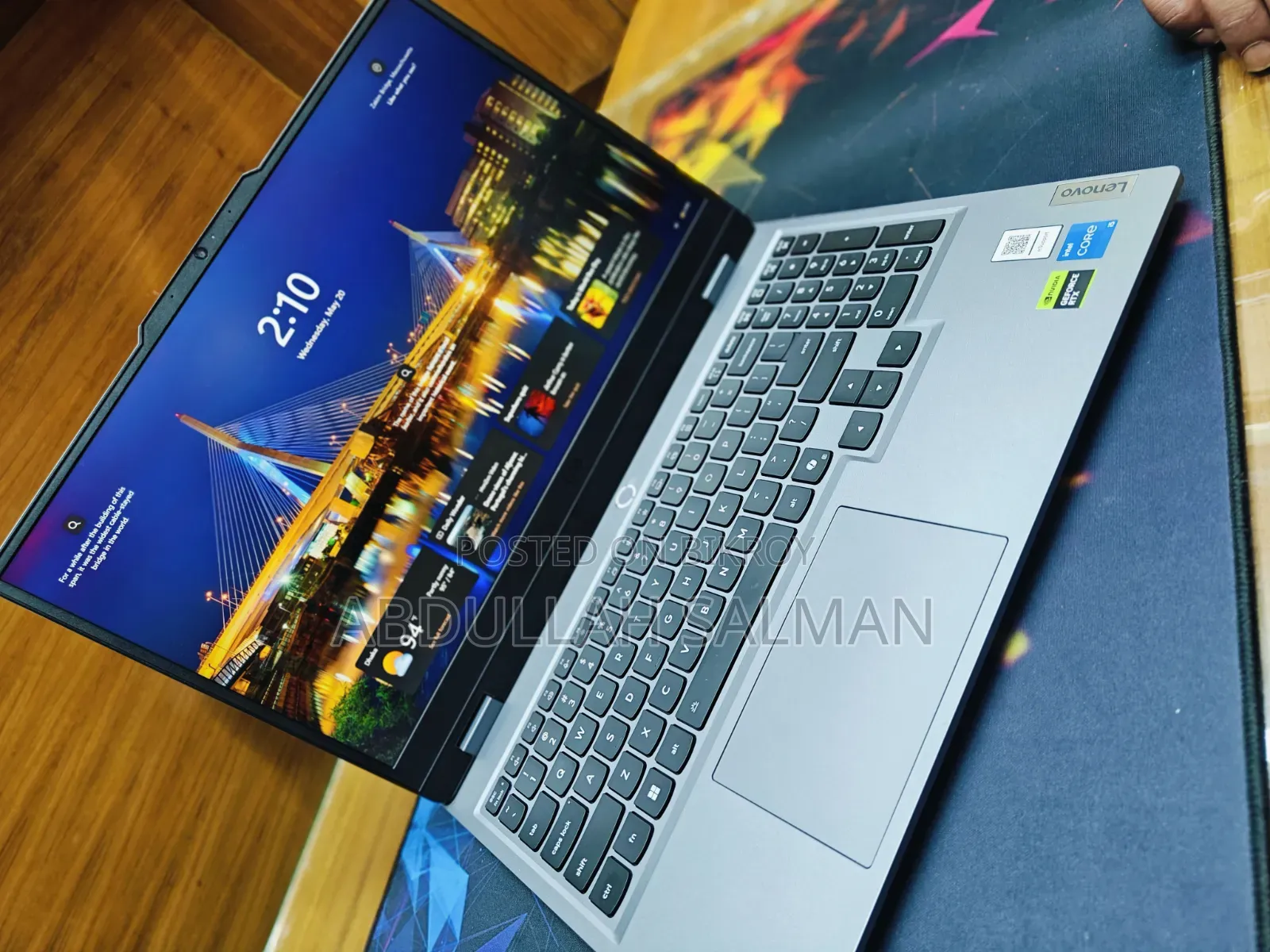 New Laptop Lenovo LOQ 15IRH8 16GB Intel Core 5 SSD 512GB