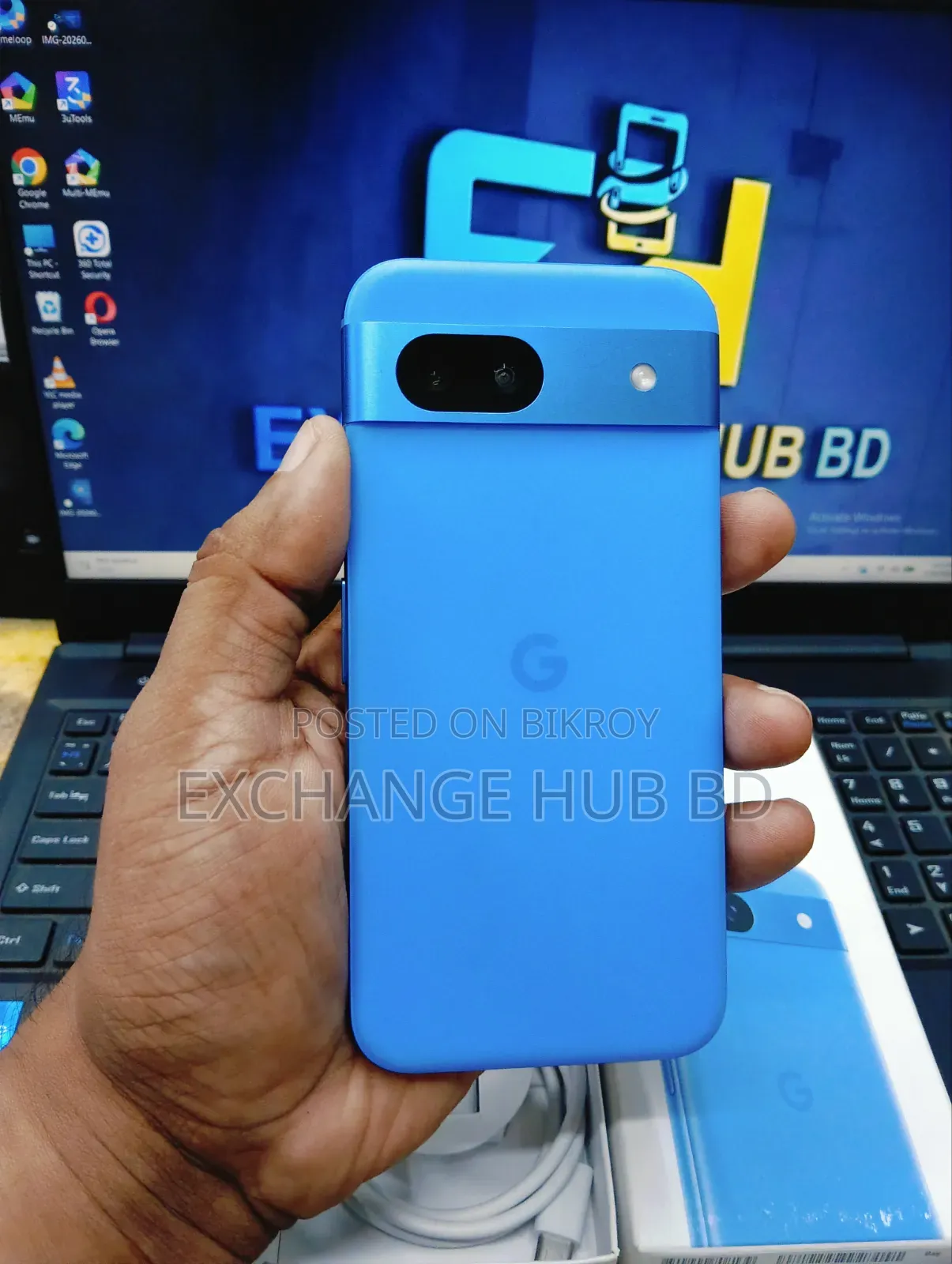 নিউ গুগল পিক্সেল ৮এ ১২৮ জিবি ব্লু