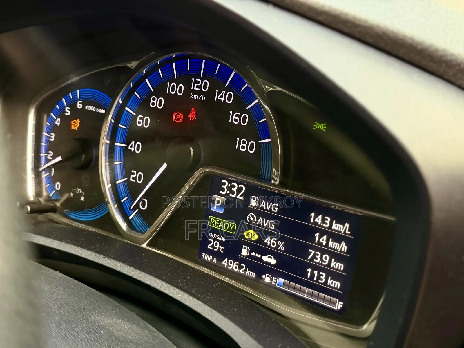 Toyota Corolla Fielder 1.5 Hybrid FWD 2019 Black