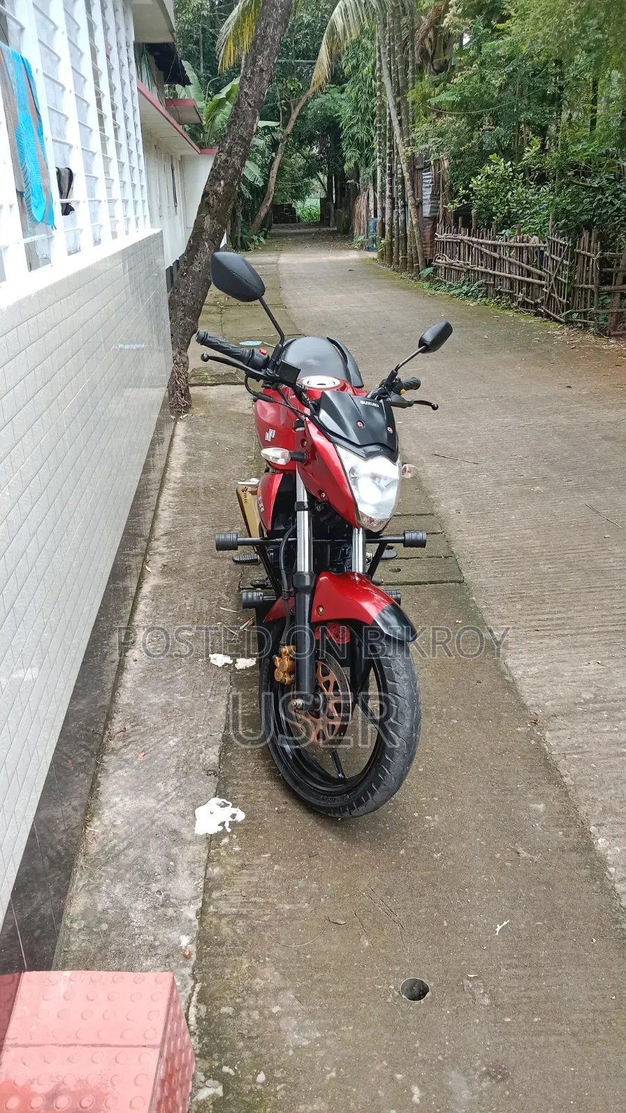 Suzuki Gixxer Monotone 2022 Red