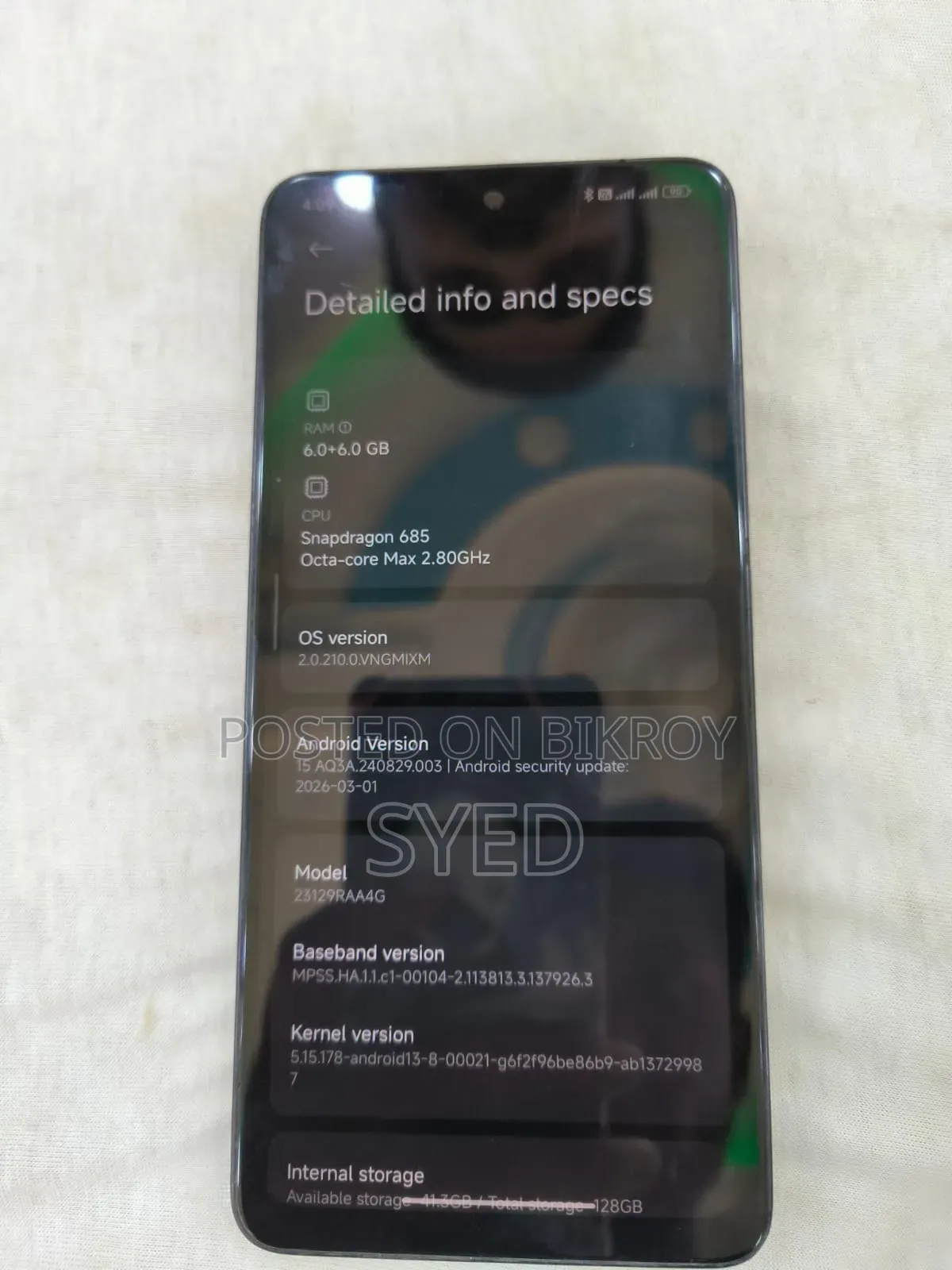Xiaomi Redmi Note 13 128 GB Red