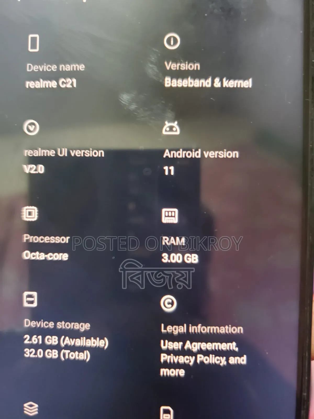 Realme C21Y 64 GB Black