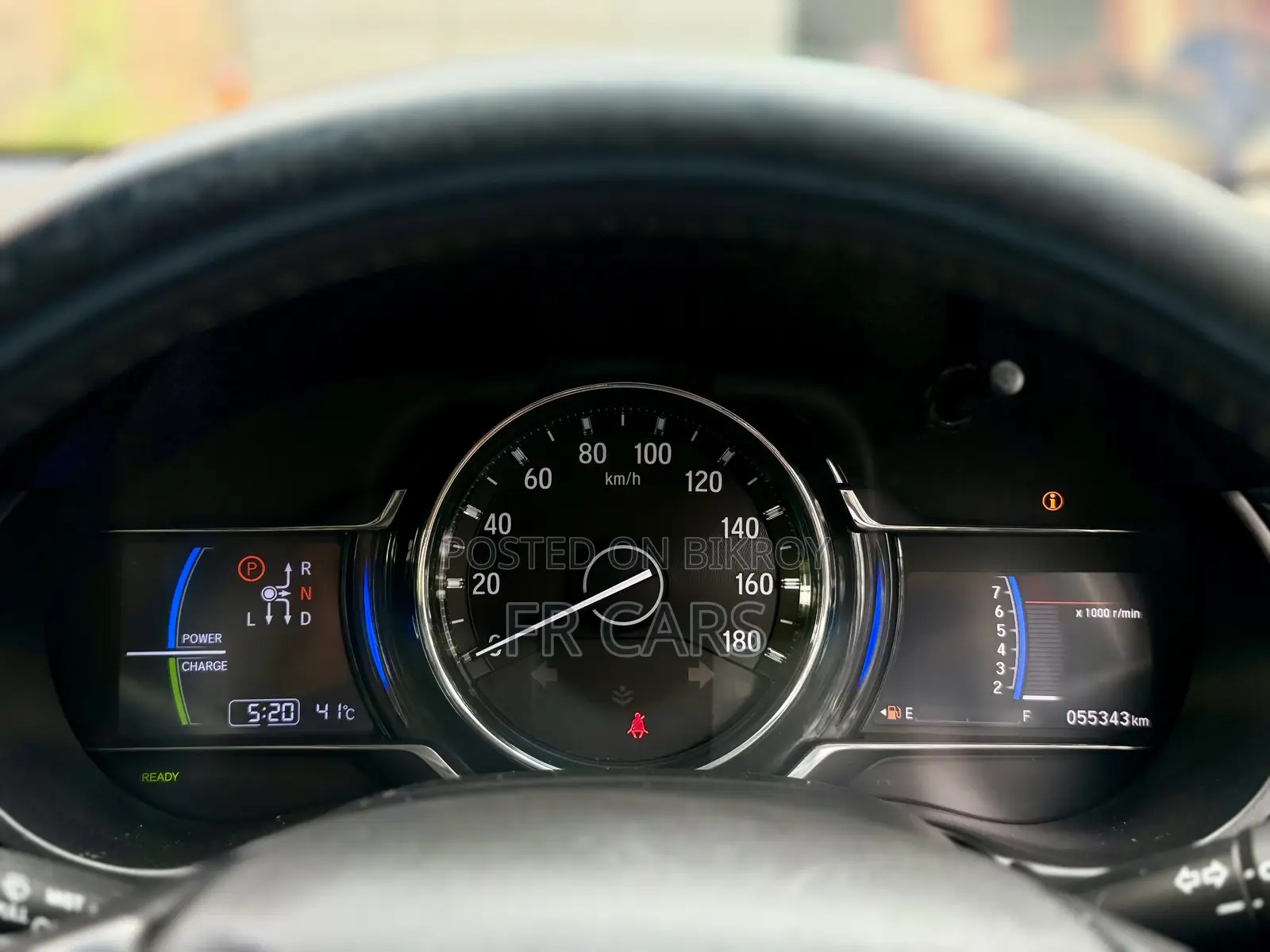 Honda Grace 1.5 Hybrid FWD 2017 Blue