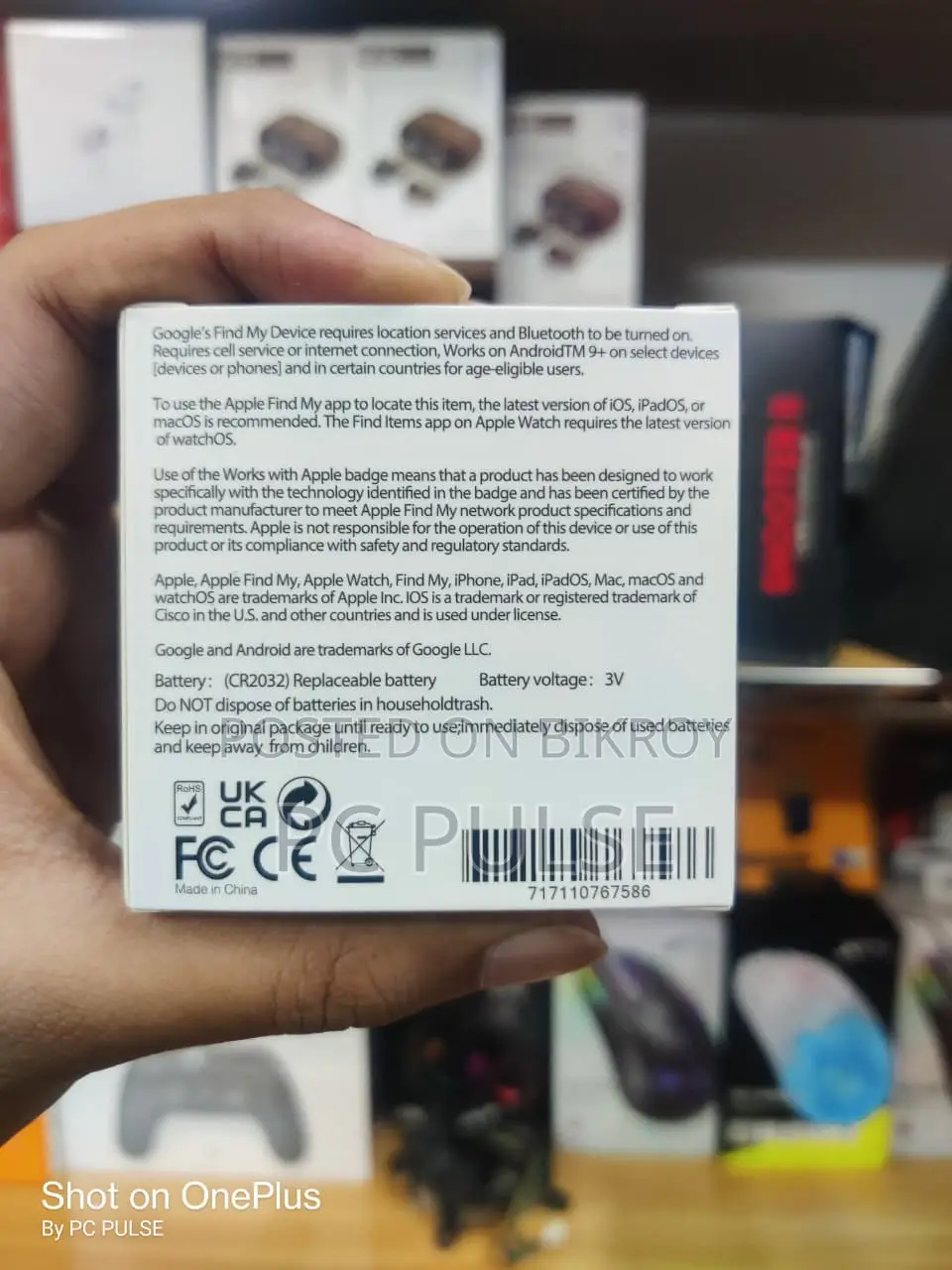 Wireless Tag Dual - Apple Find My Google Supported (Brand New)
