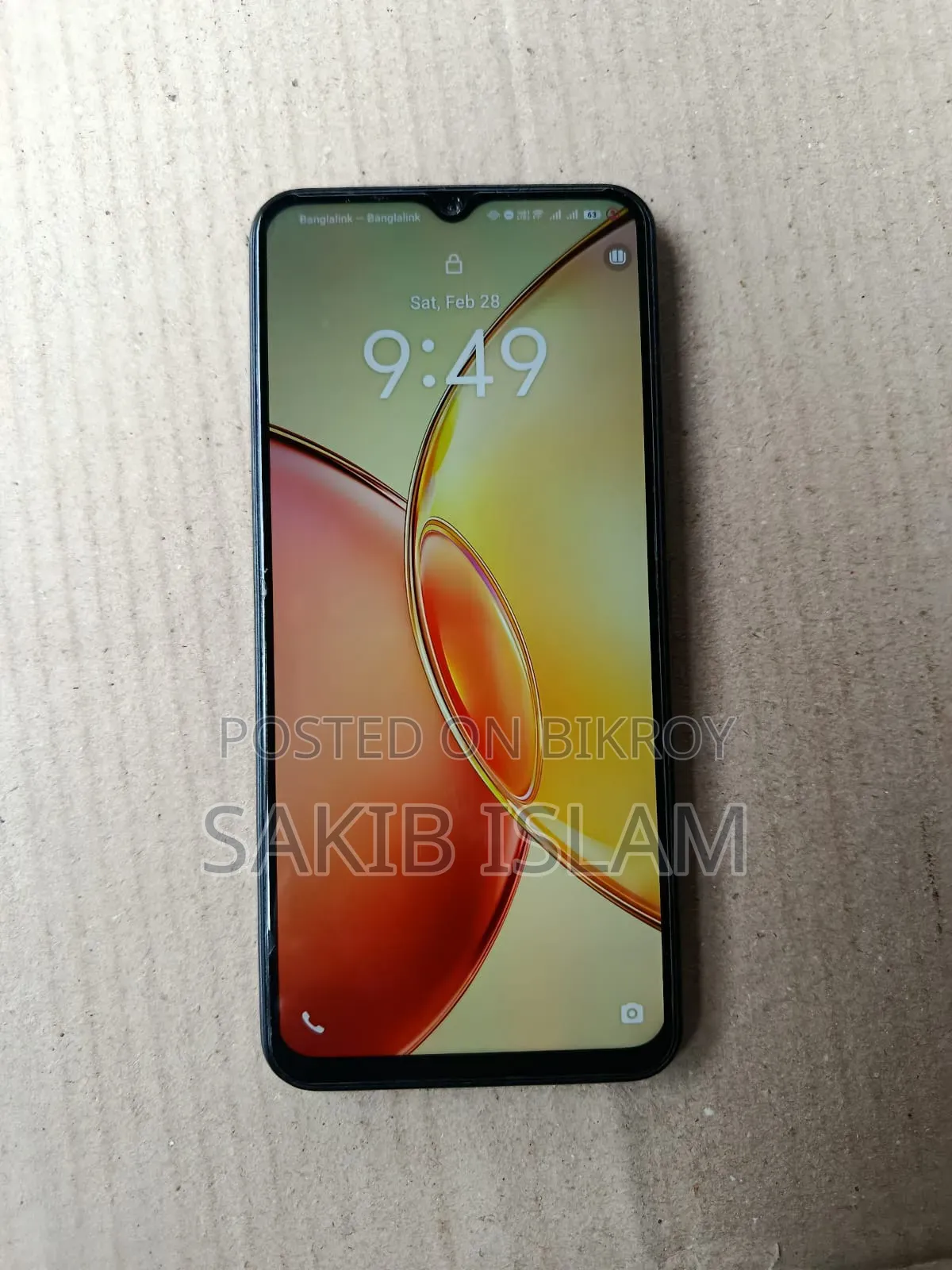Vivo Y56 128 GB Black