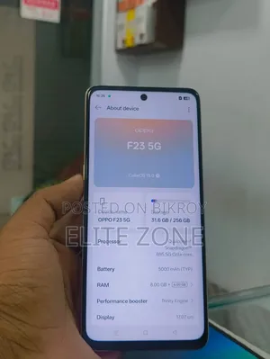 Oppo F23 256 GB Gold