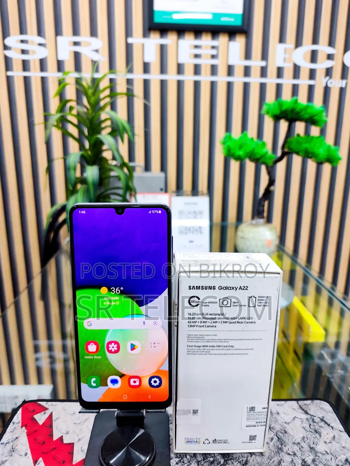 Samsung Galaxy A22 128 GB Purple