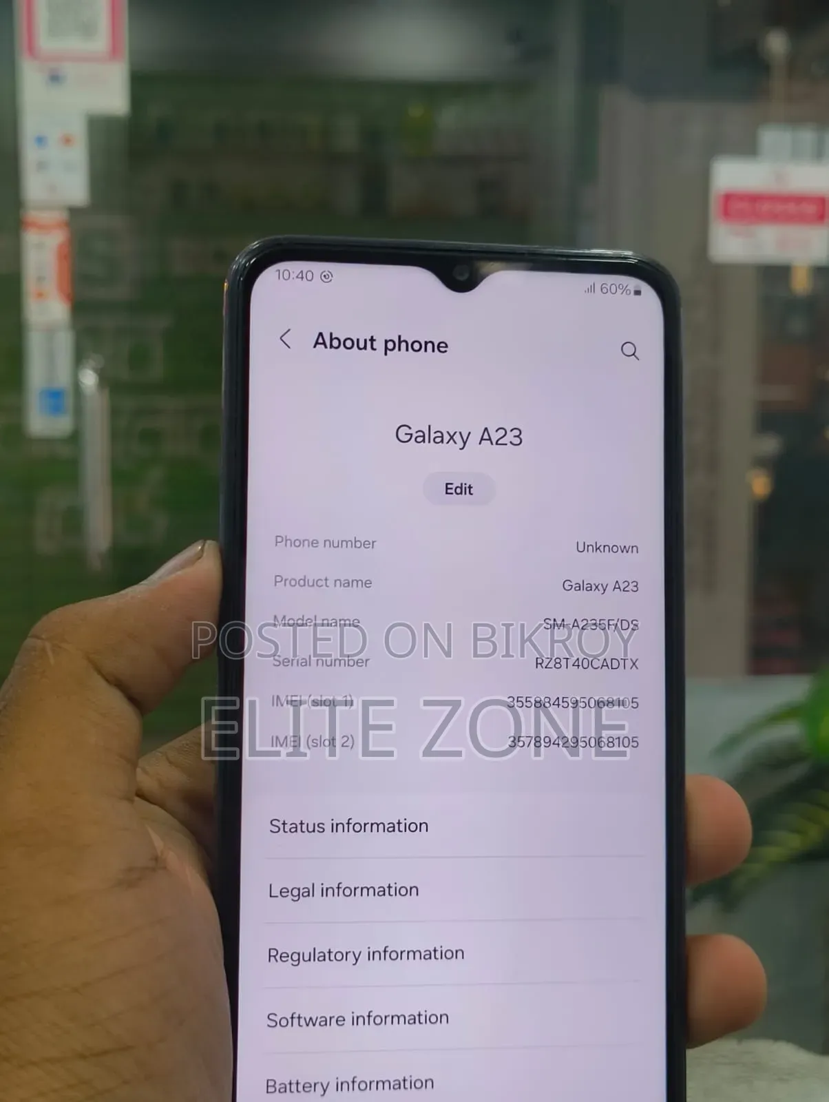 Samsung Galaxy A23 128 GB Black