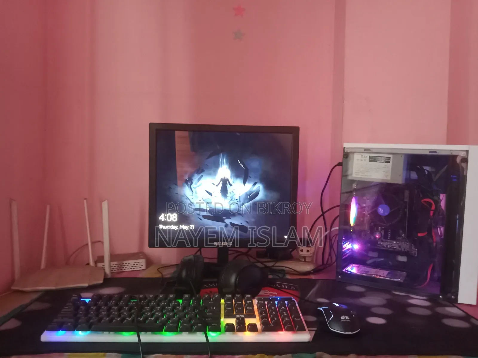 New Desktop Computer 8GB Intel Core I3 SSD 500GB