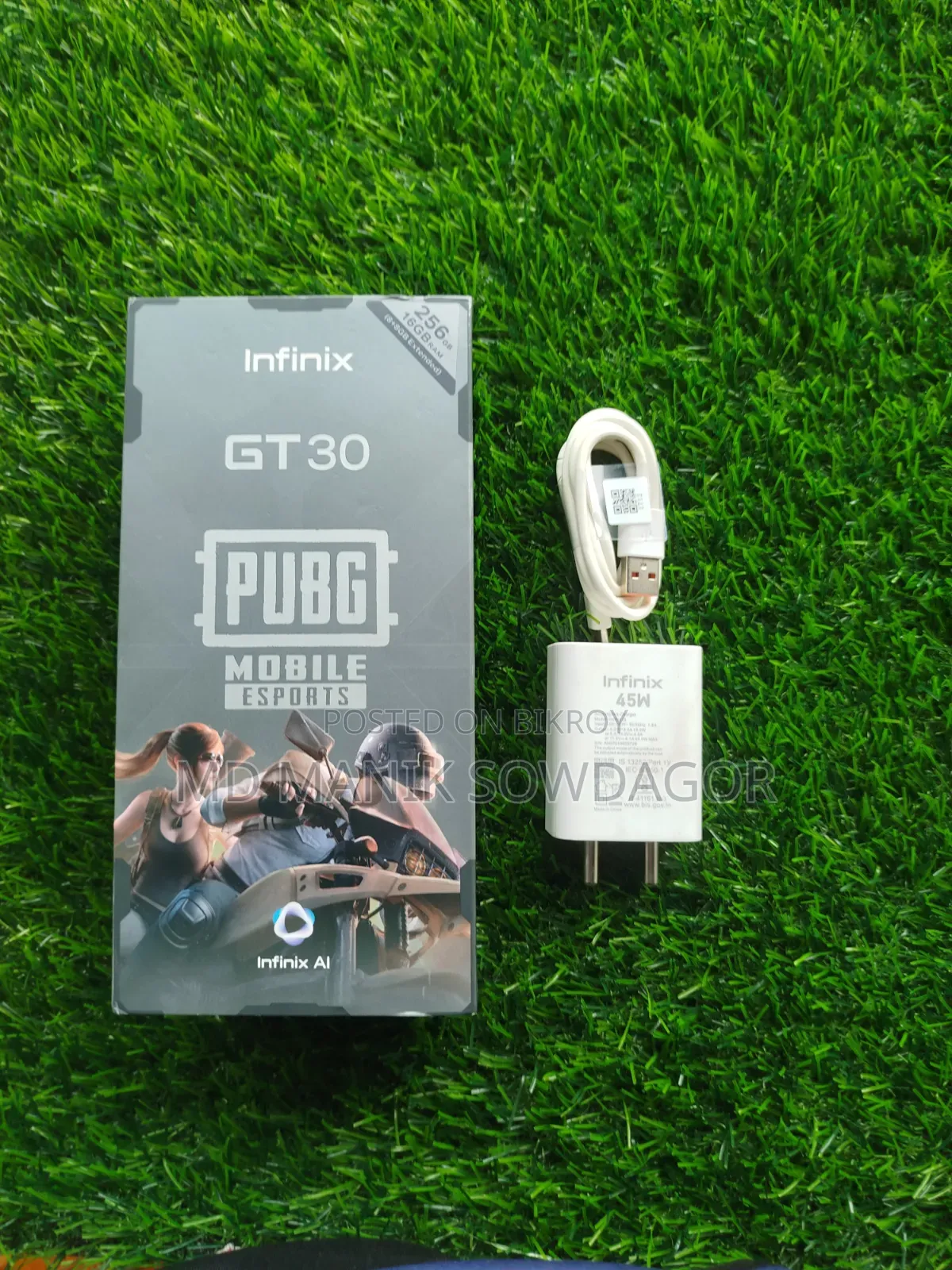 নতুন Infinix GT 30 5G 256 GB ব্ল্যাক
