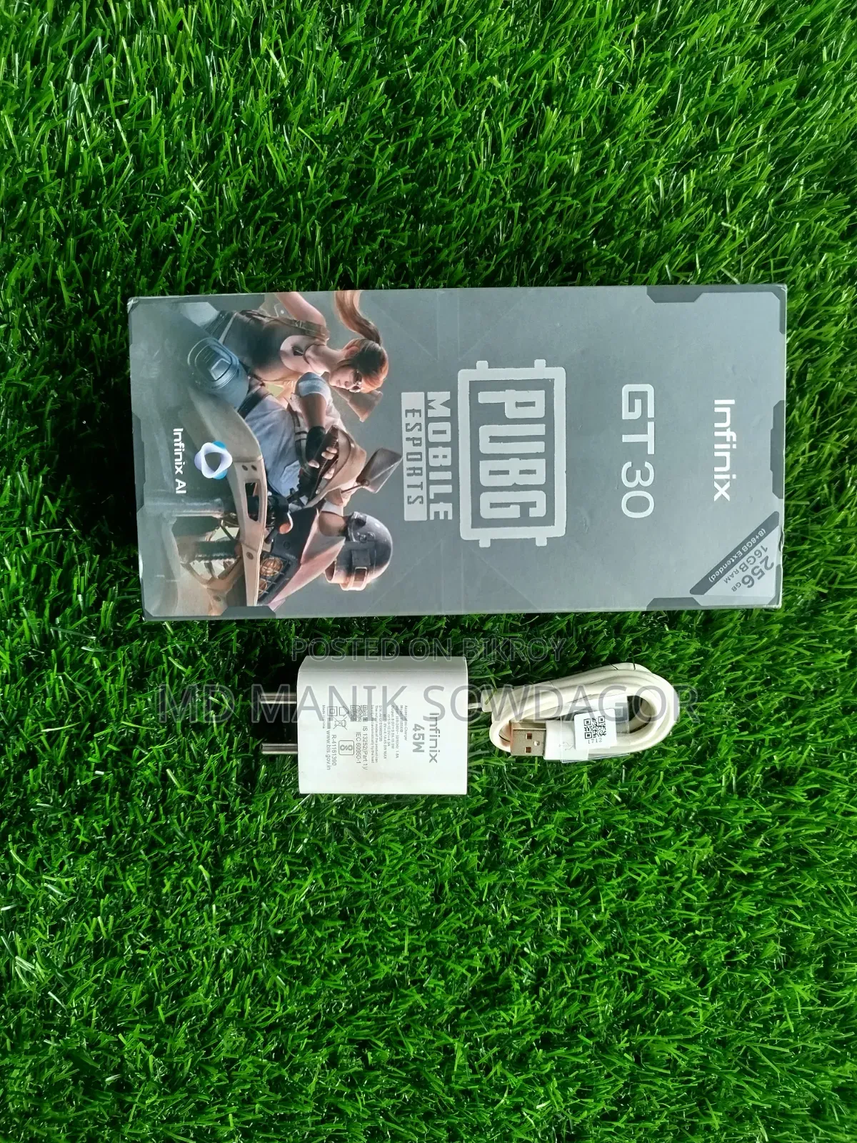 নতুন Infinix GT 30 5G 256 GB ব্ল্যাক