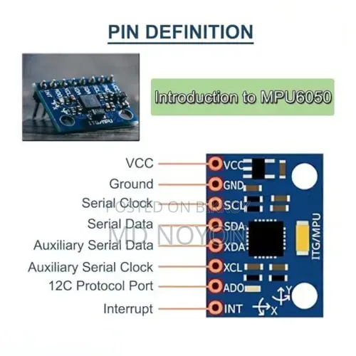 Mpu6050 + Gps + Compass + Servo Kit – 1300 Tk → 1000 Tk Quick Sale