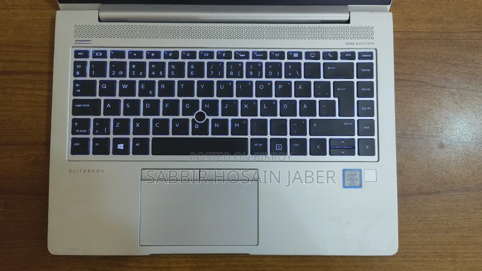 ল্যাপটপ HP EliteBook 840 G6 8GB Intel Core I5 SSD 256GB