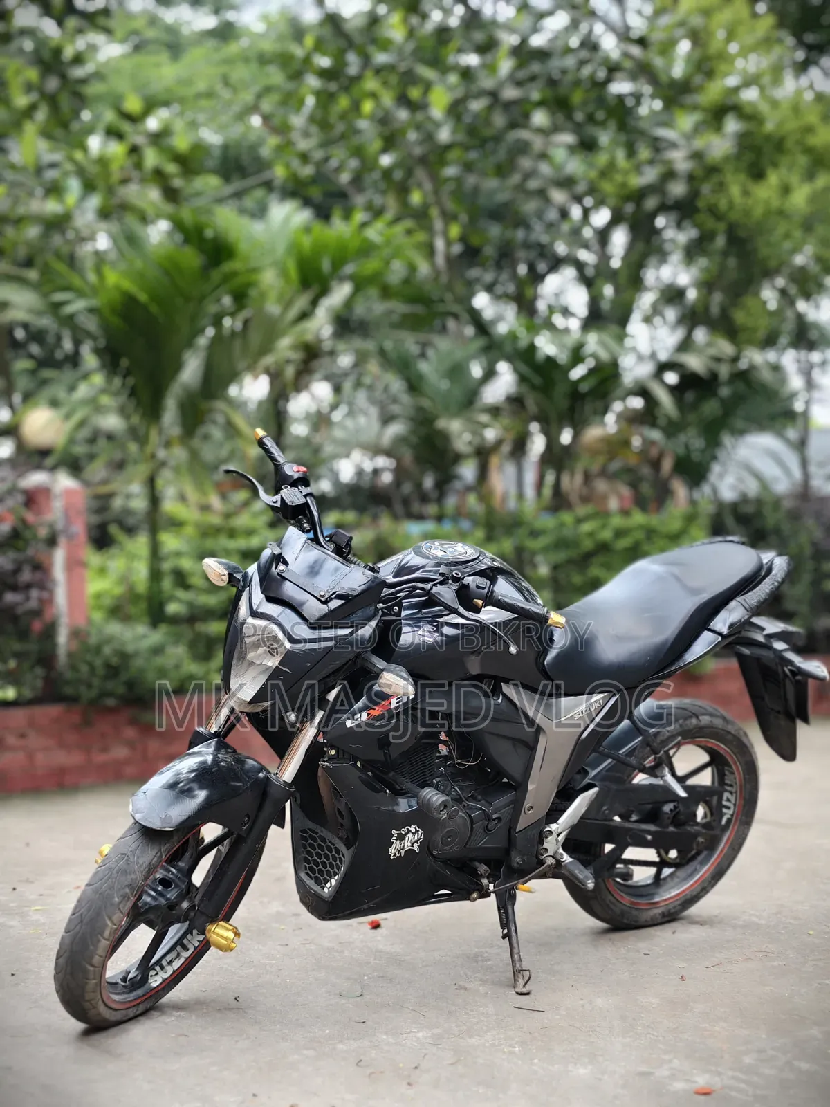 Suzuki Gixxer Monotone 2016 Black