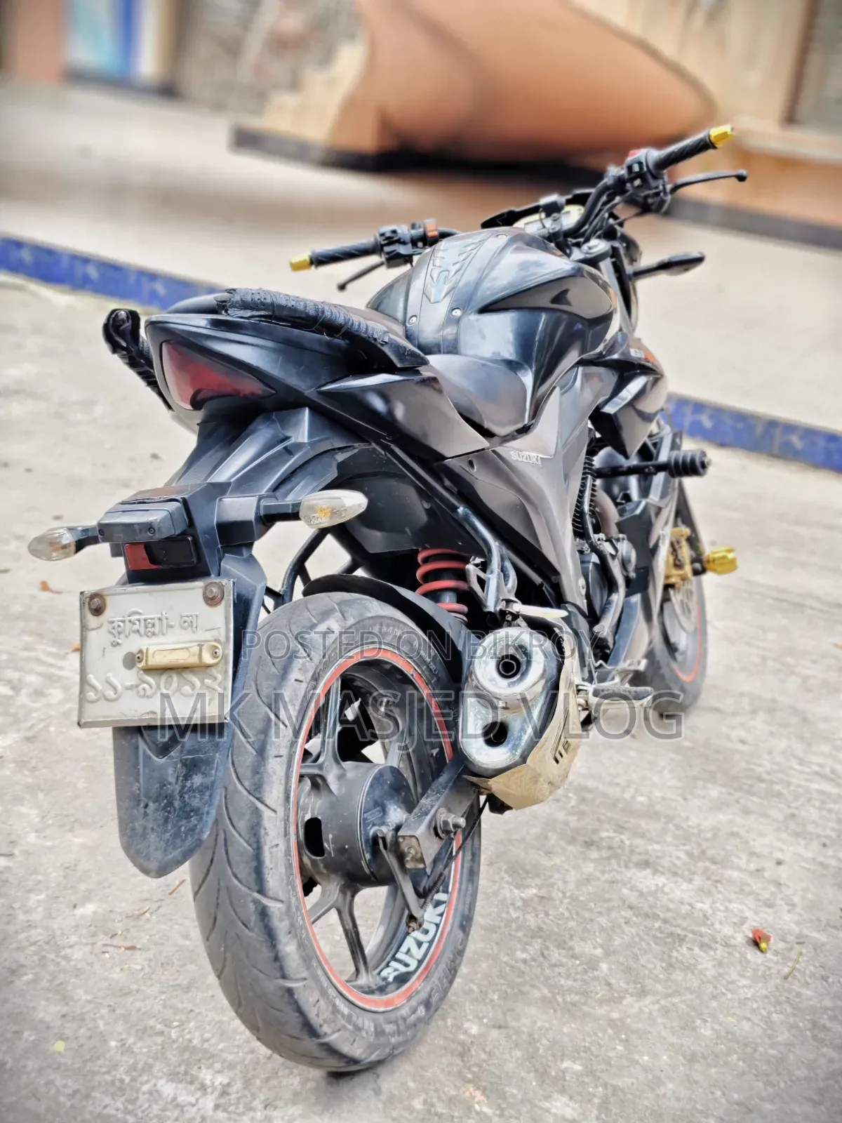 Suzuki Gixxer Monotone 2016 Black