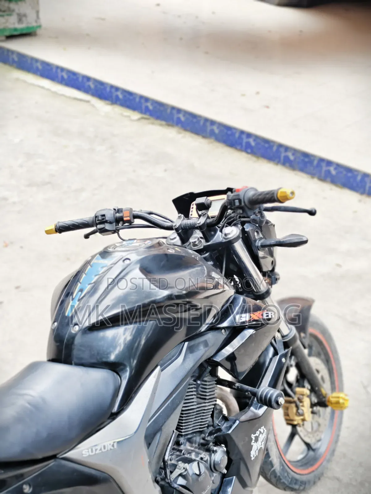 Suzuki Gixxer Monotone 2016 Black