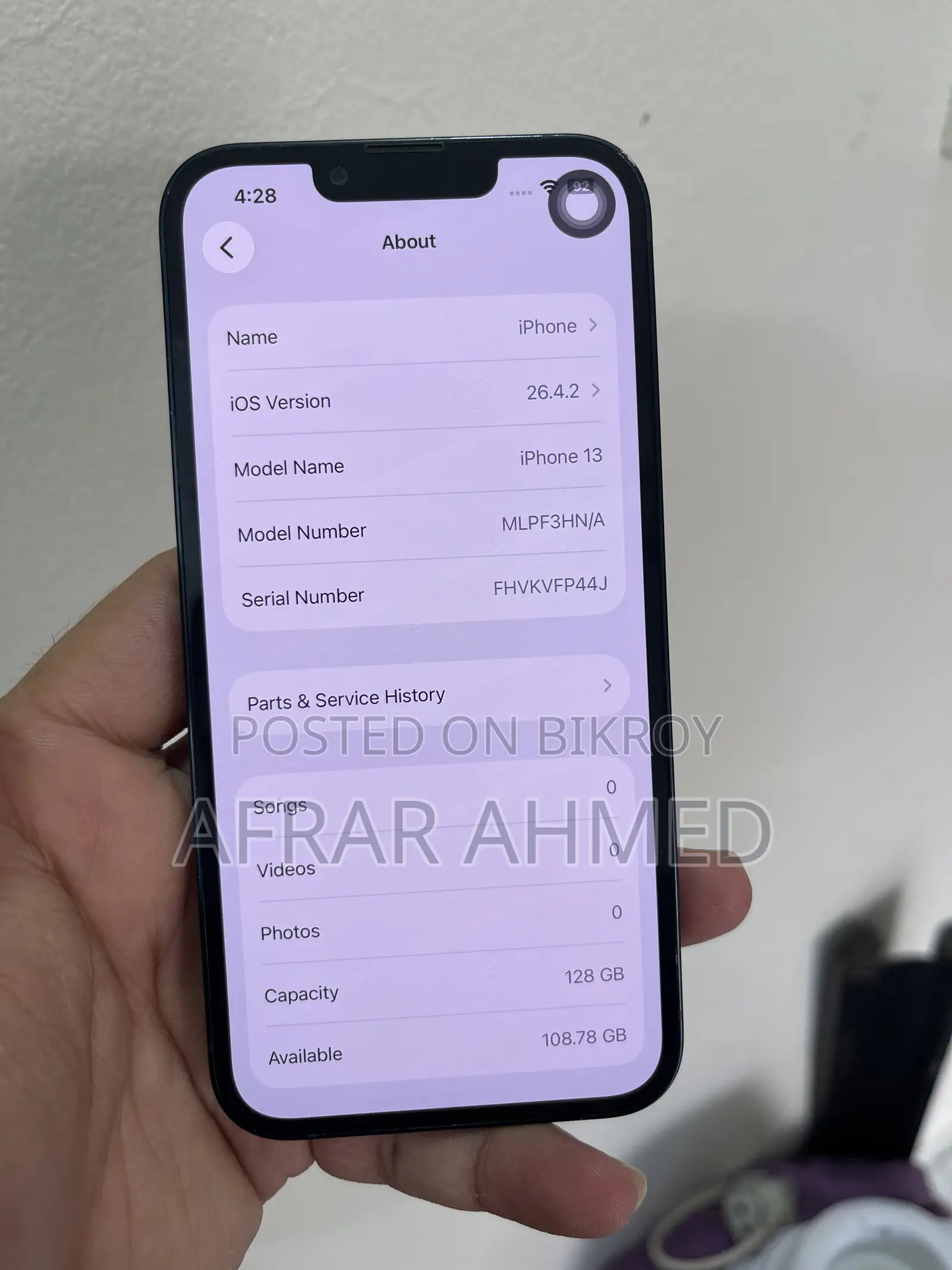 Apple iPhone 13 128 GB Black