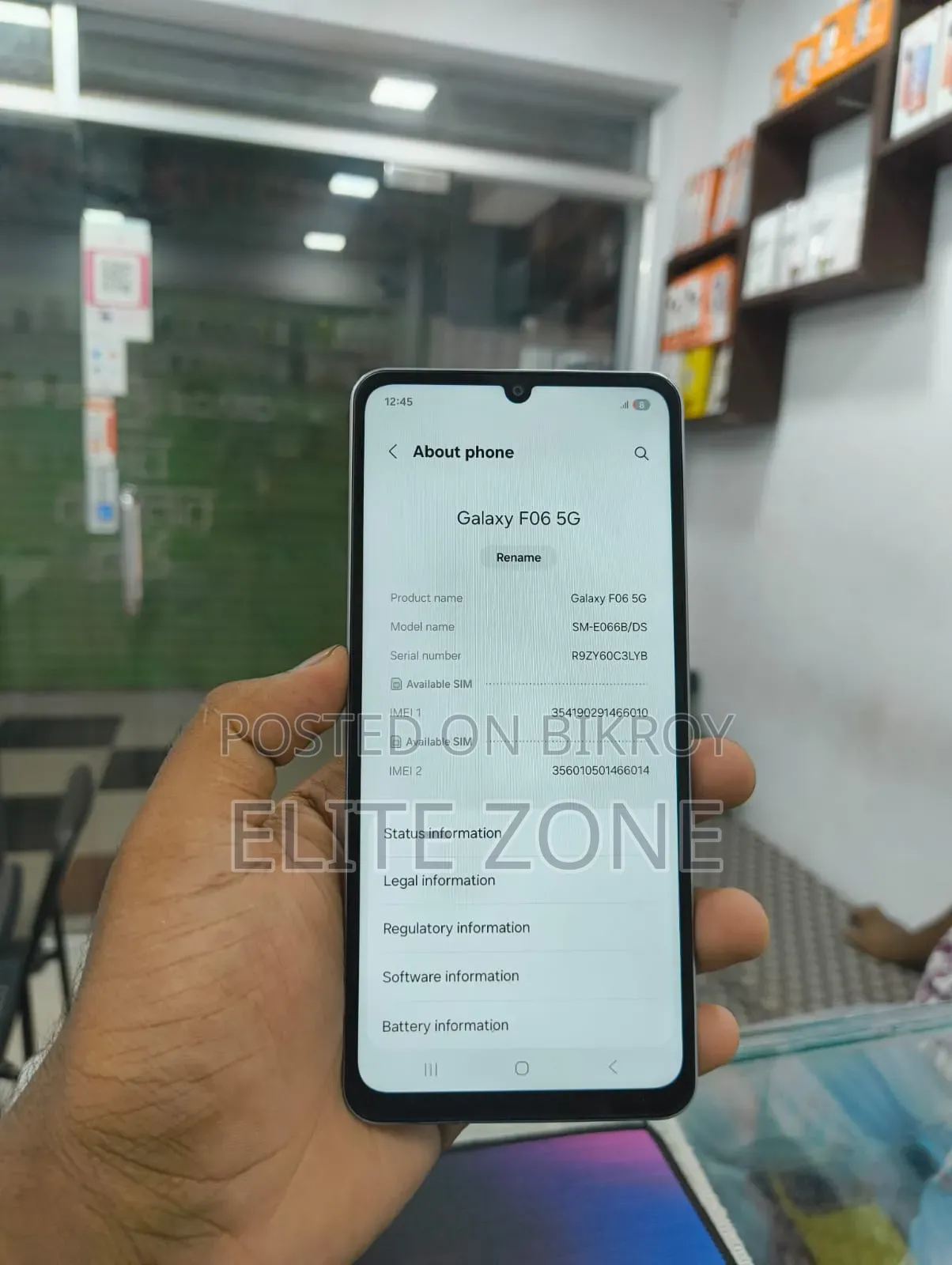 Samsung Galaxy F06 5G 128 GB Purple
