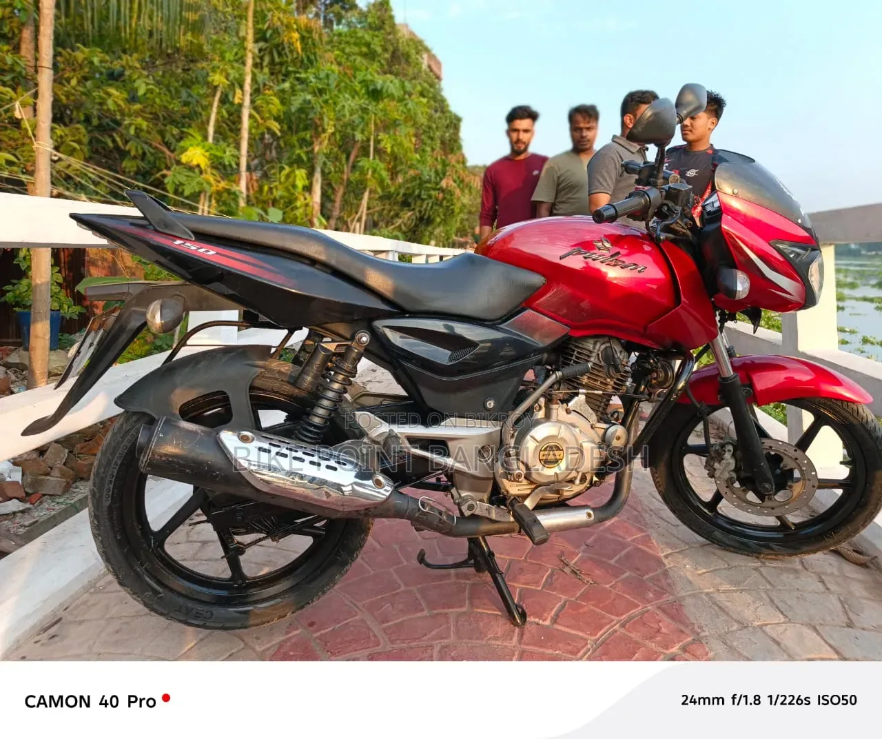 Bajaj Pulsar 150 2012 Red