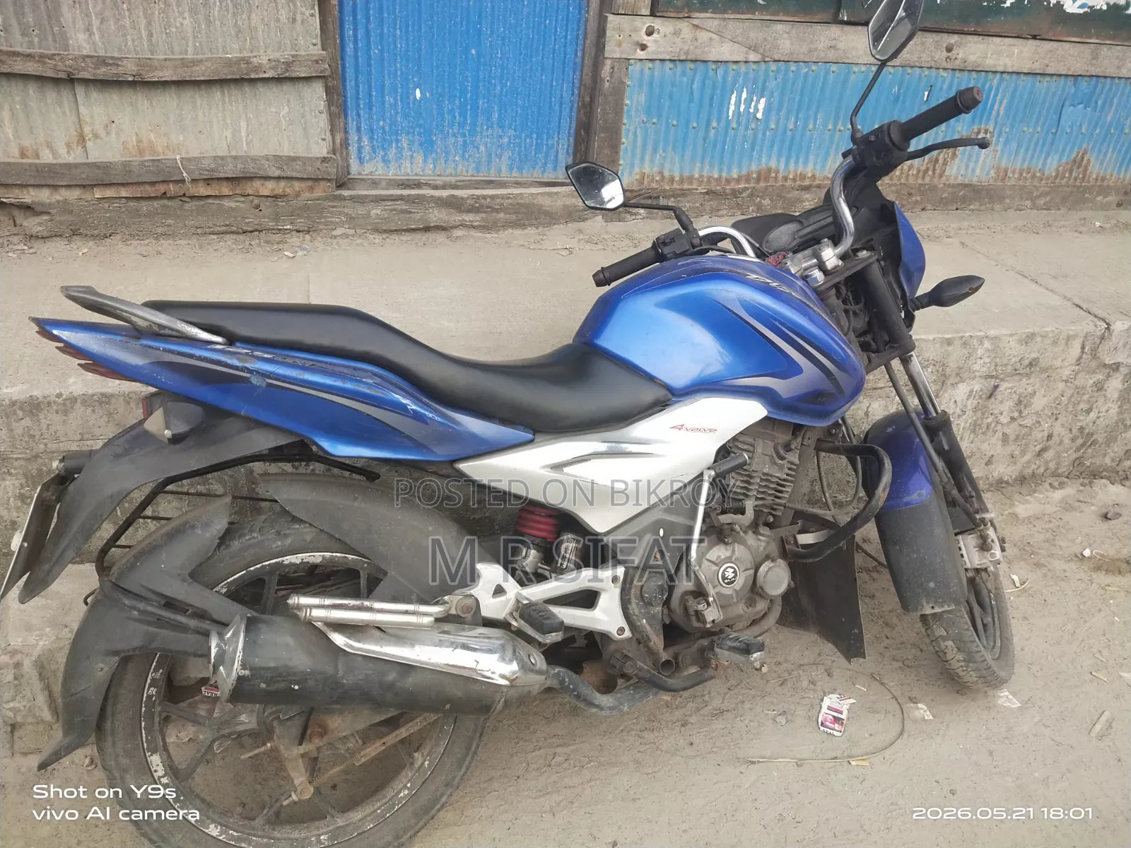 Bajaj Discover 125 2013 Blue