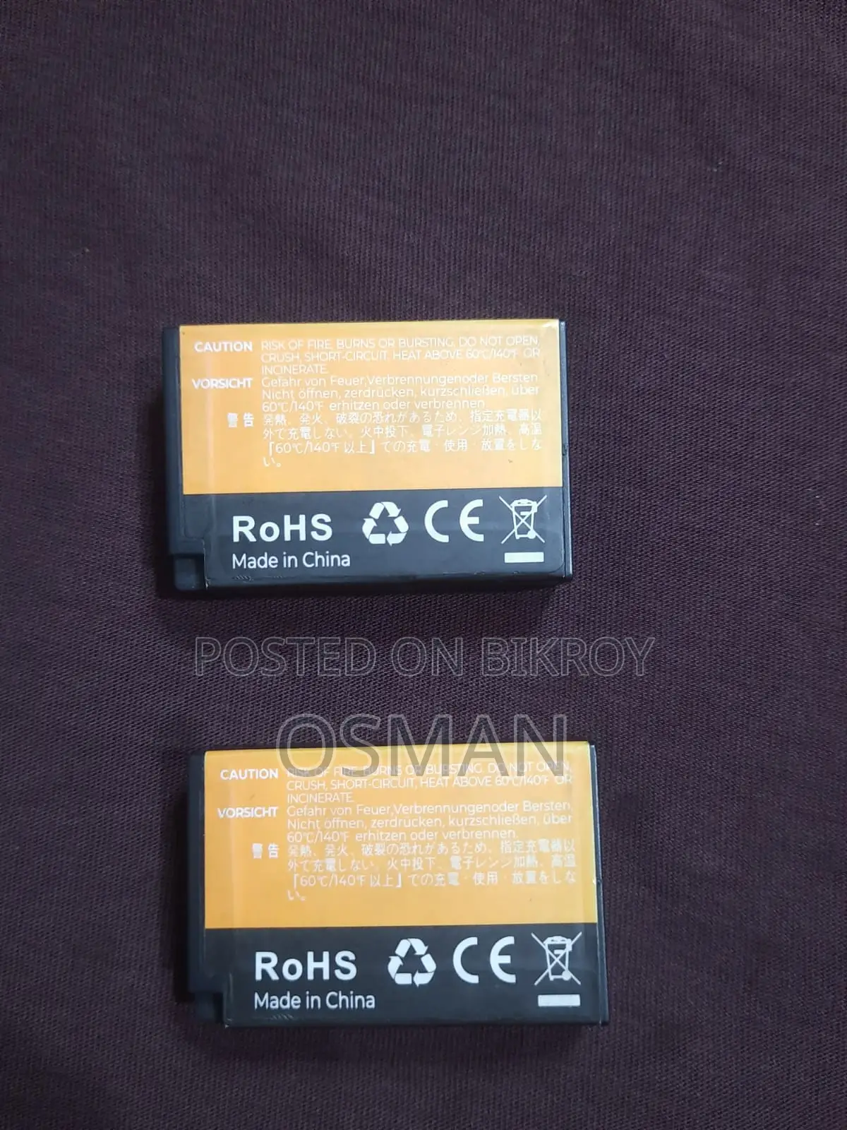 K&F Concept Canon LP-E17 1250mAh Rechargeable Battery With Charger