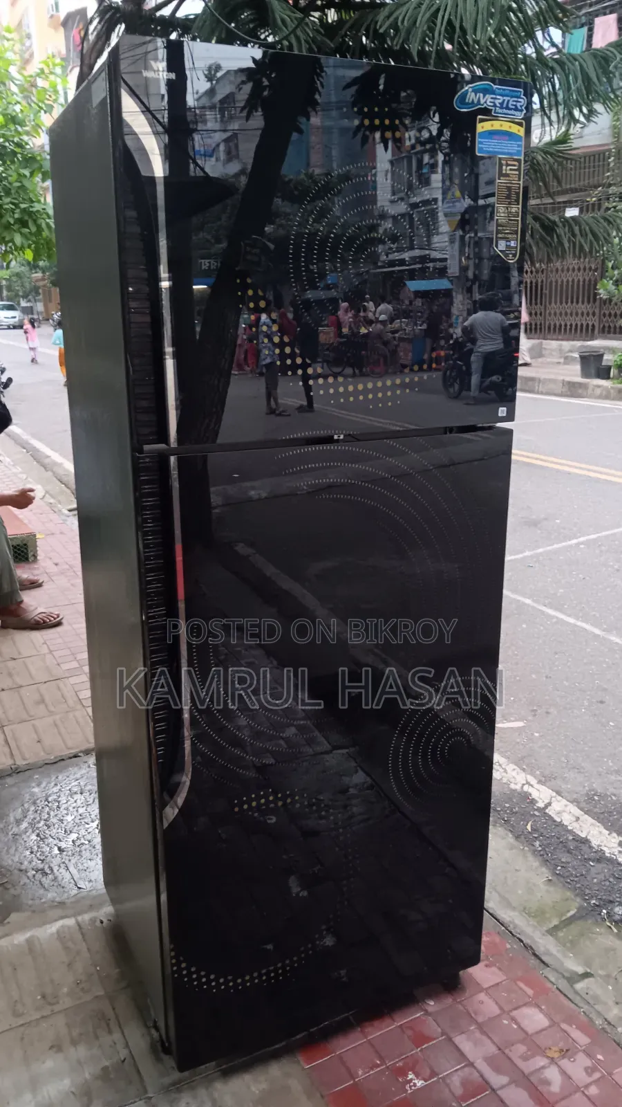 ওয়ালটন ৪৩০ লিটার বিগ ইনভার্টার নন ফ্রস্ট ফ্রিজ