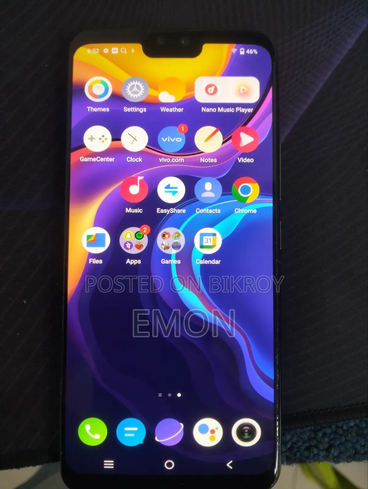 Vivo V20 Pro 128 GB Black