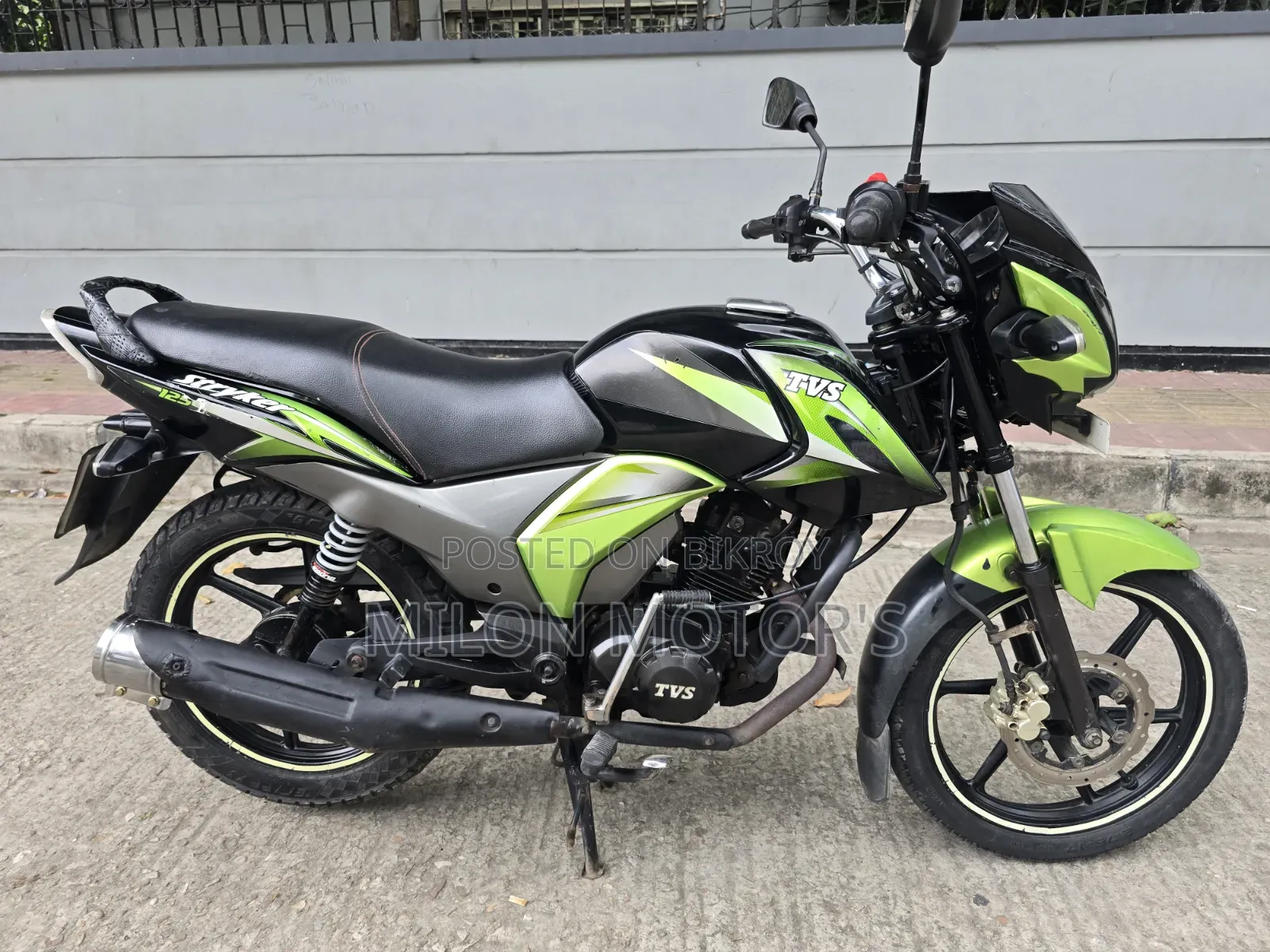 TVS Stryker 125 2019 Gray