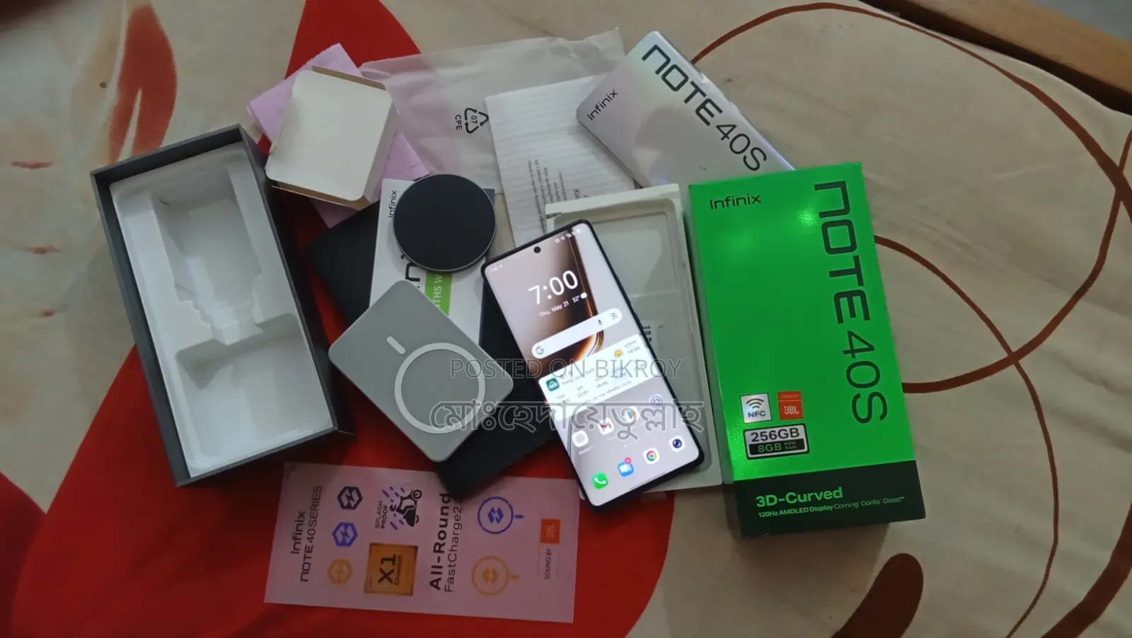 Infinix Note 40S 256 GB Black