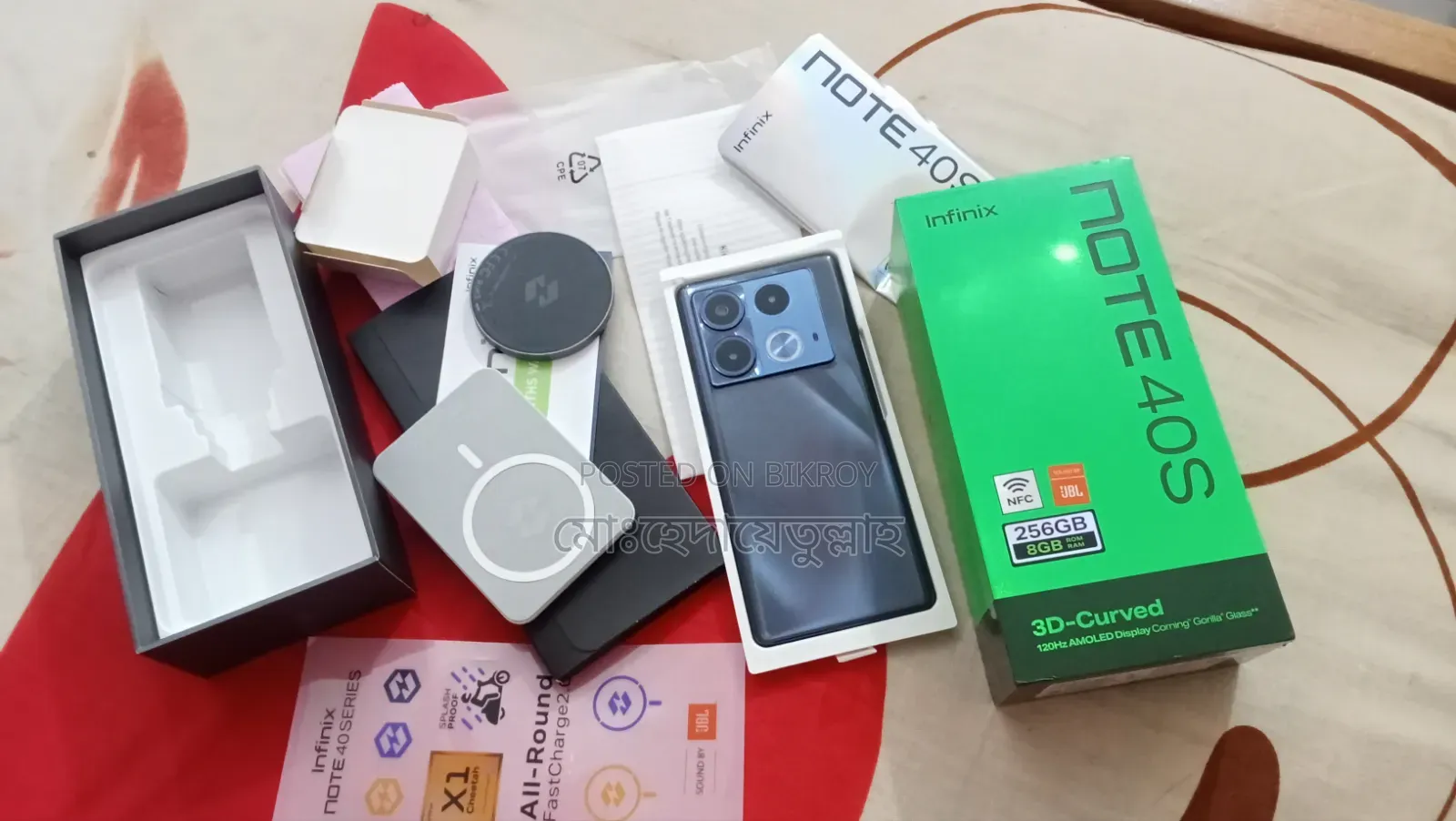 Infinix Note 40S 256 GB Black