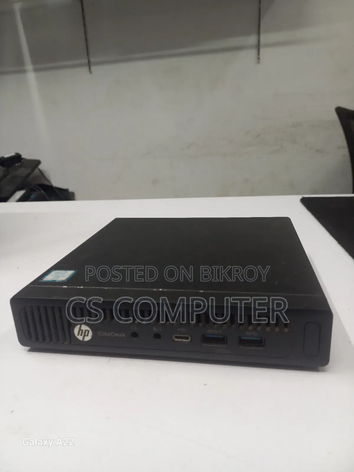 Desktop Computer HP EliteDesk 800 8GB Intel Core I5 SSD 256GB