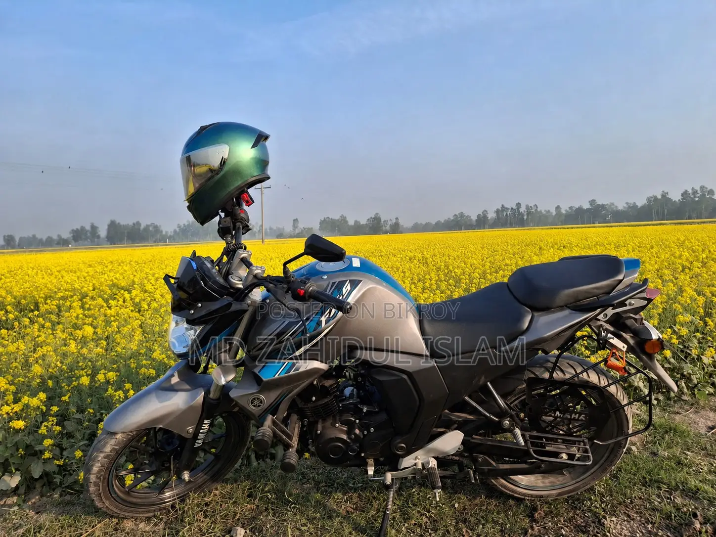 নতুন Yamaha FZ 2025 গ্রে