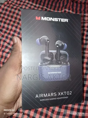 Monster Airmars Xkt02 Gaming Earbuds Mojo Special Edition (Brand New)