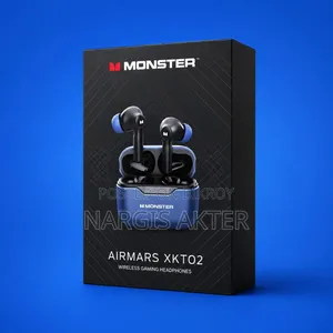 Monster Airmars Xkt02 Gaming Earbuds Mojo Special Edition. (Brand New)