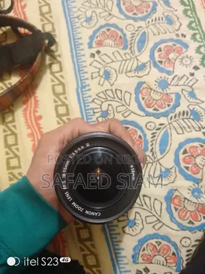 Canon Ef-S 18-55mm Lens | Urgent Sell | Fresh Condition