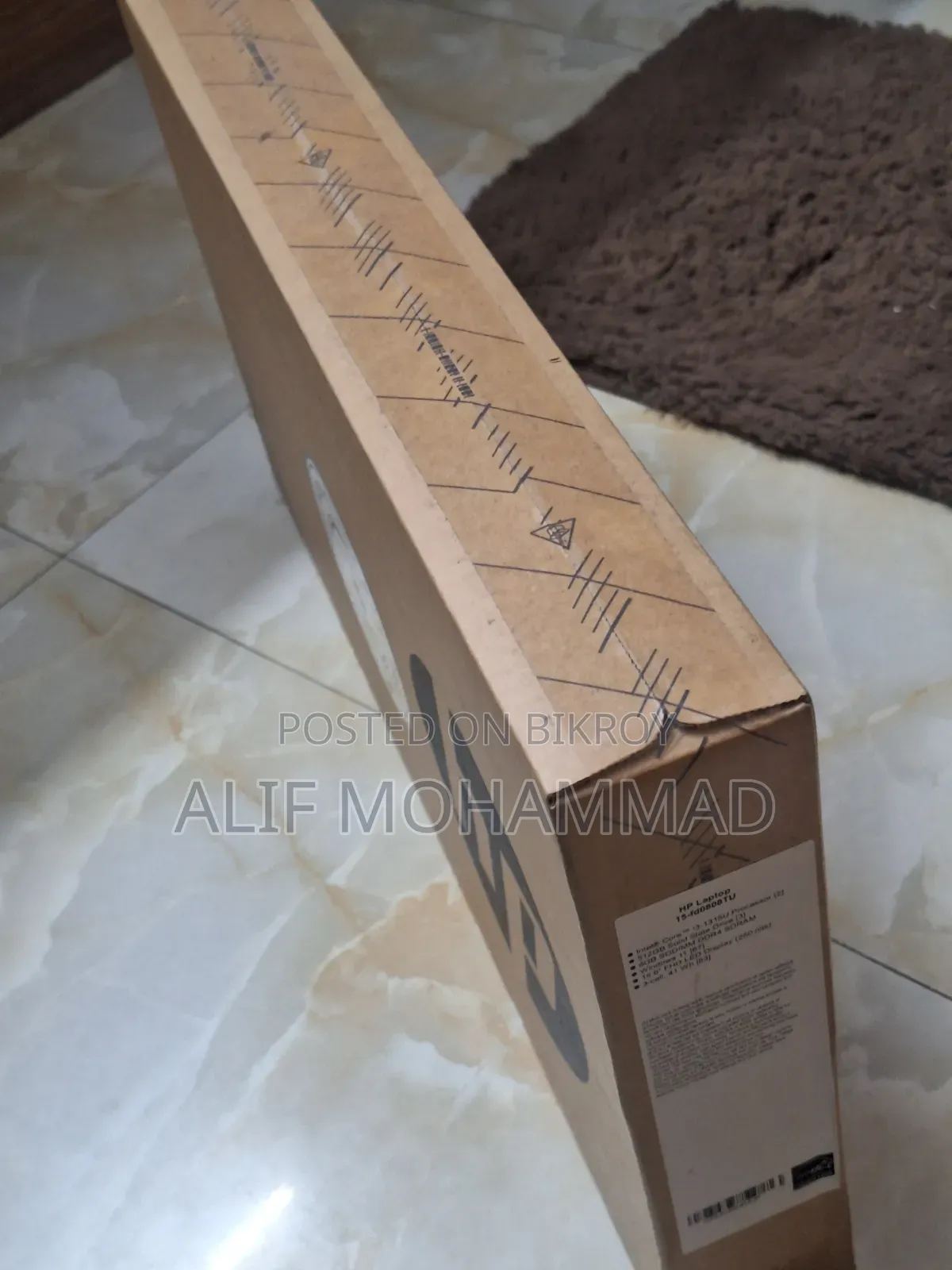 New Laptop HP 15 8GB Intel Core I3 SSD 512GB