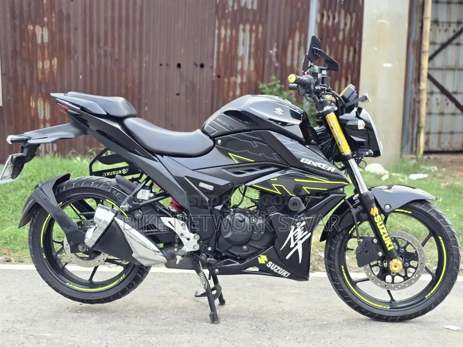 Suzuki Gixxer Fi ABS 2024 Black