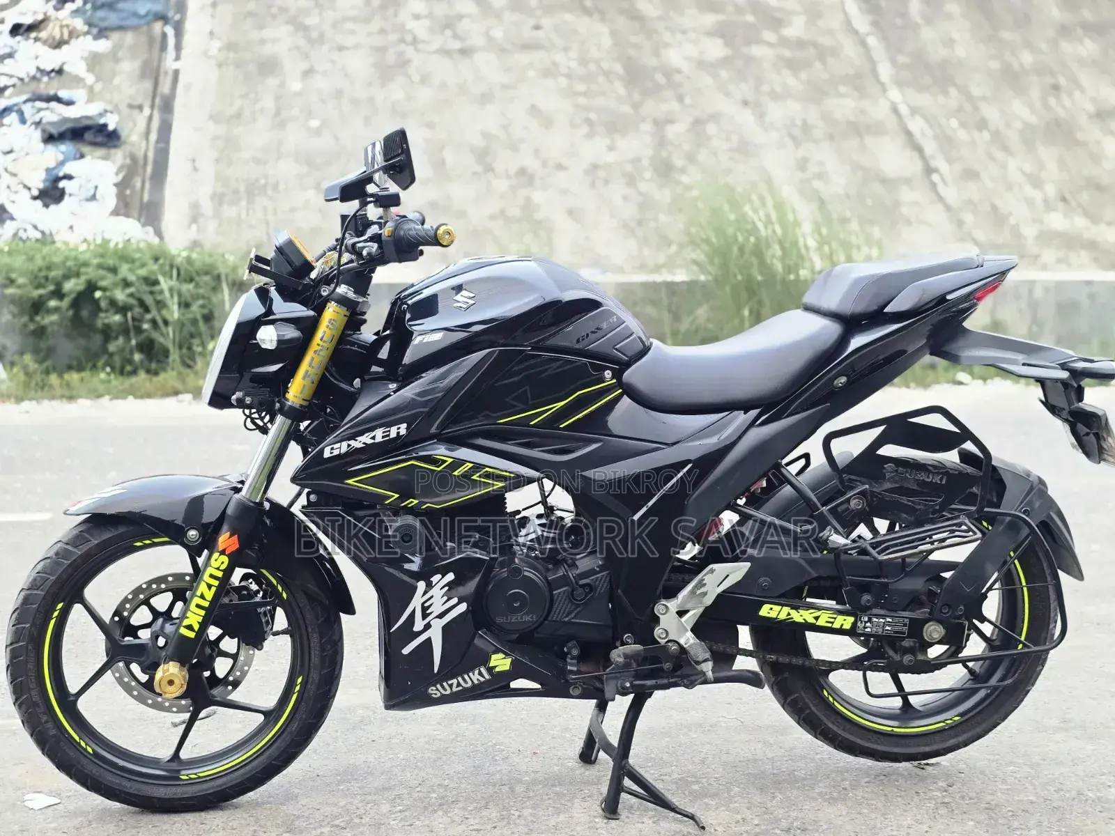 Suzuki Gixxer Fi ABS 2024 Black