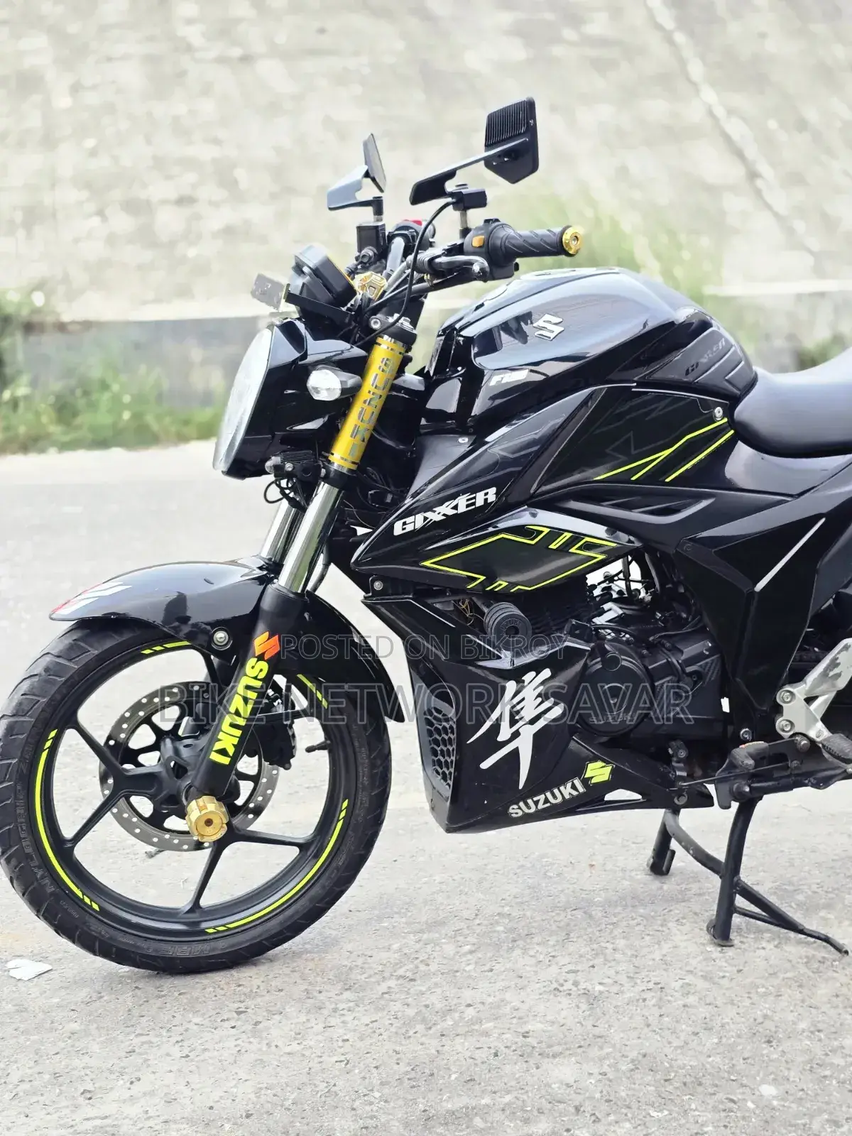 Suzuki Gixxer Fi ABS 2024 Black