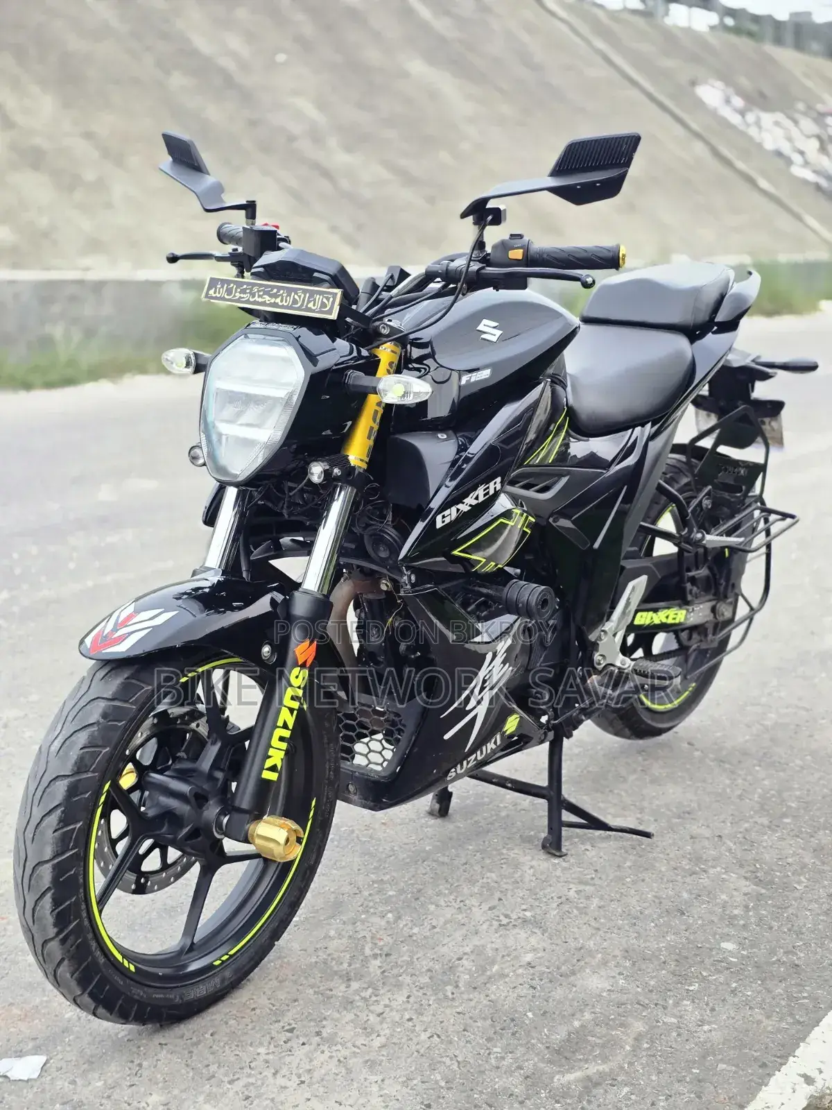 Suzuki Gixxer Fi ABS 2024 Black