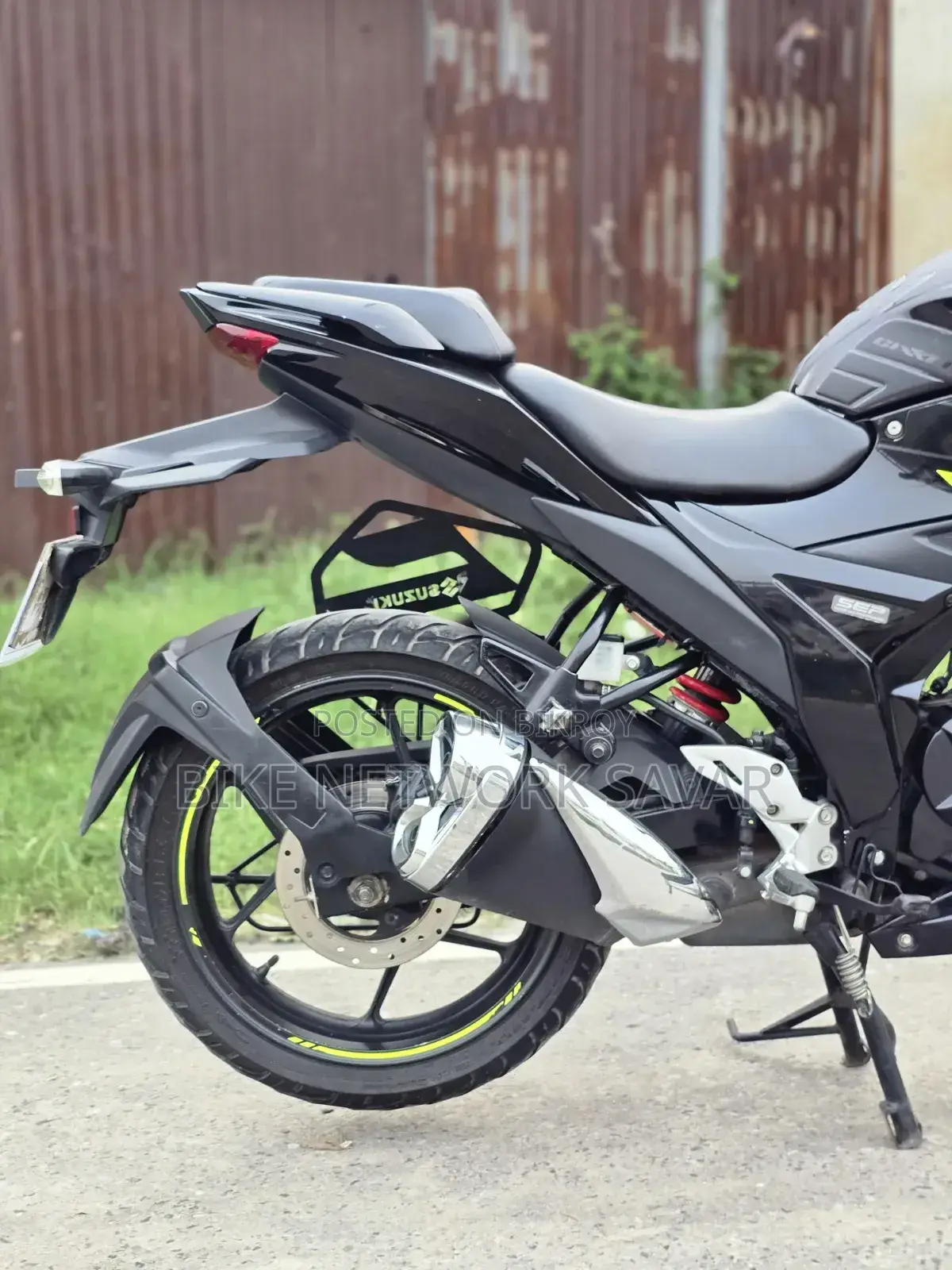 Suzuki Gixxer Fi ABS 2024 Black