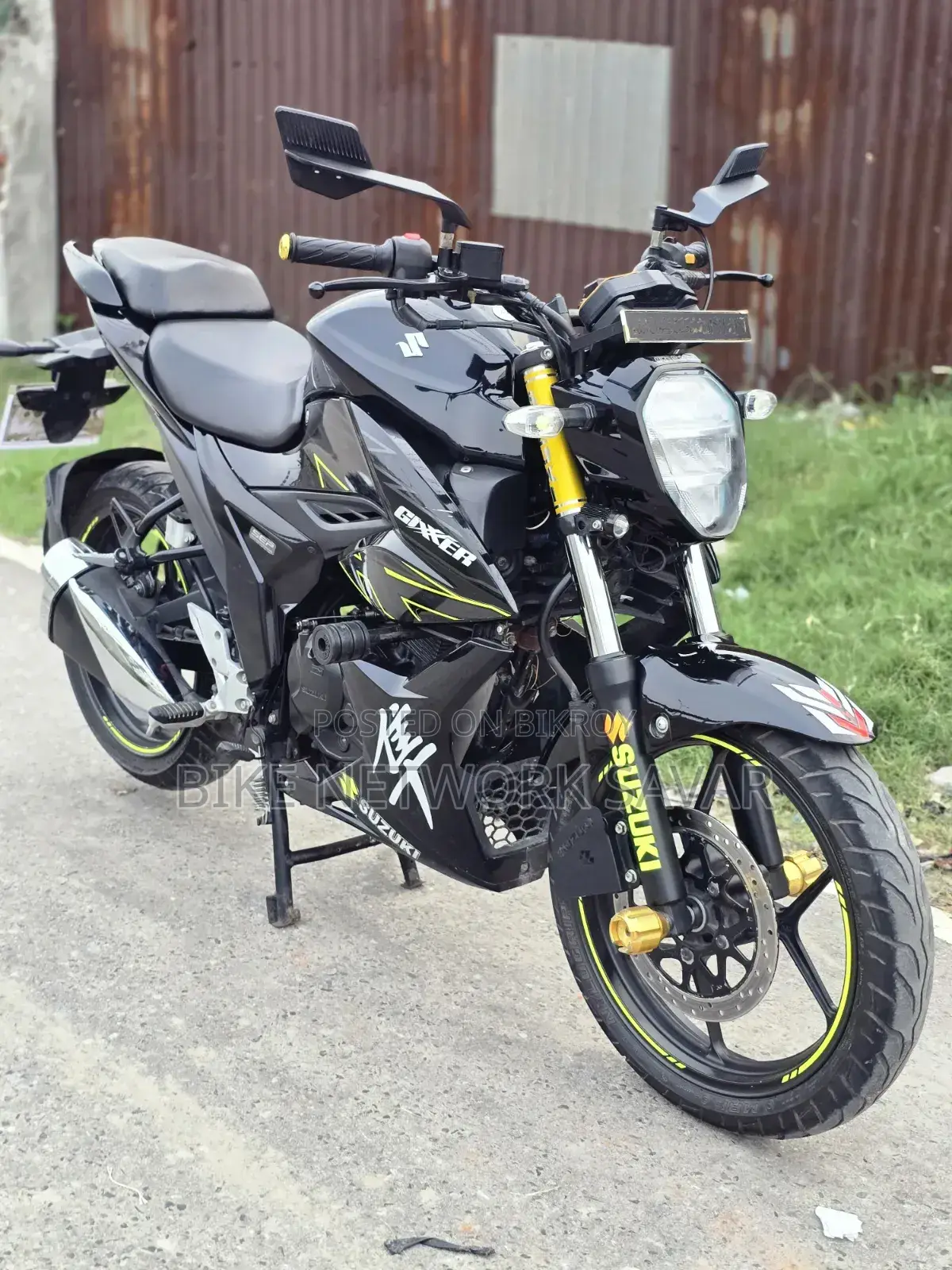Suzuki Gixxer Fi ABS 2024 Black