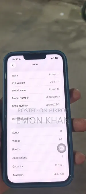Apple iPhone 14 128 GB White