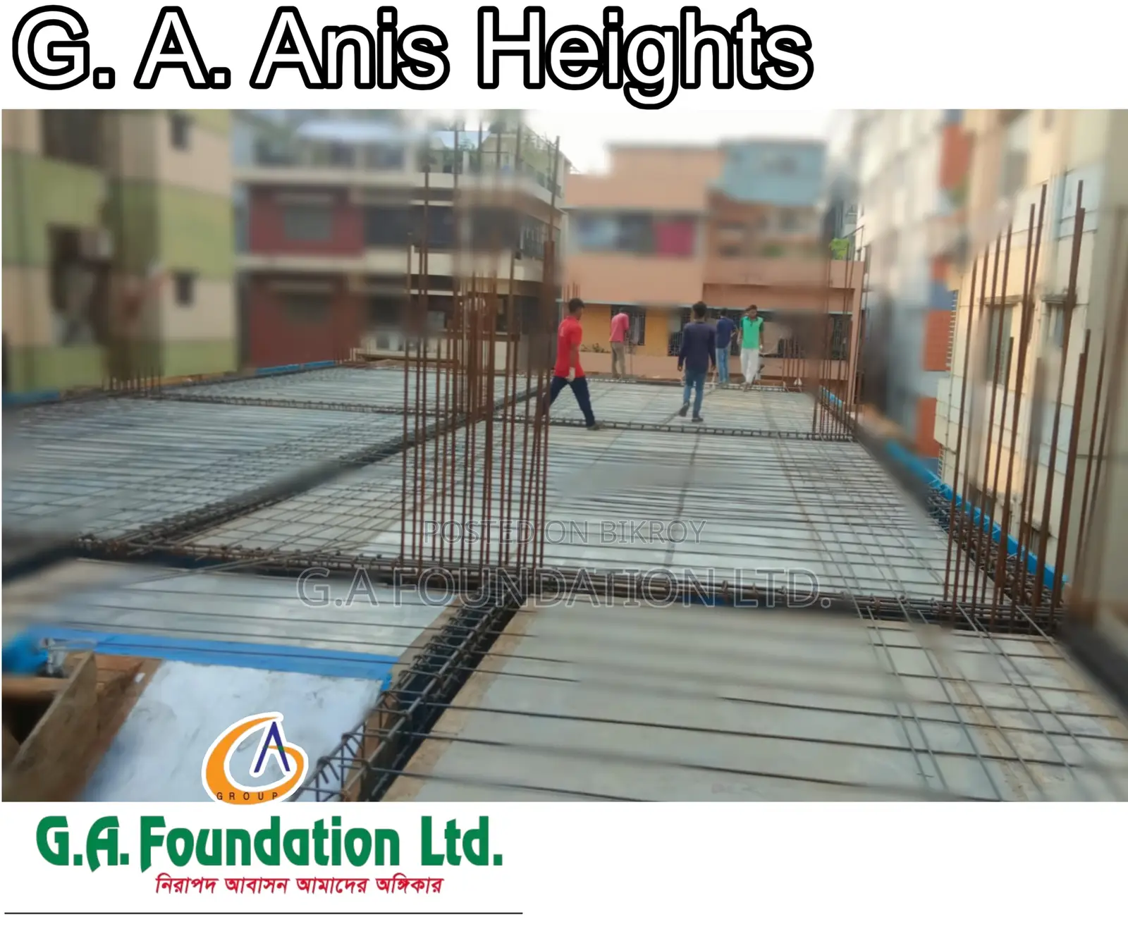 5bdrm Apartment in G. A. Anis Heights, Mirpur for Sale